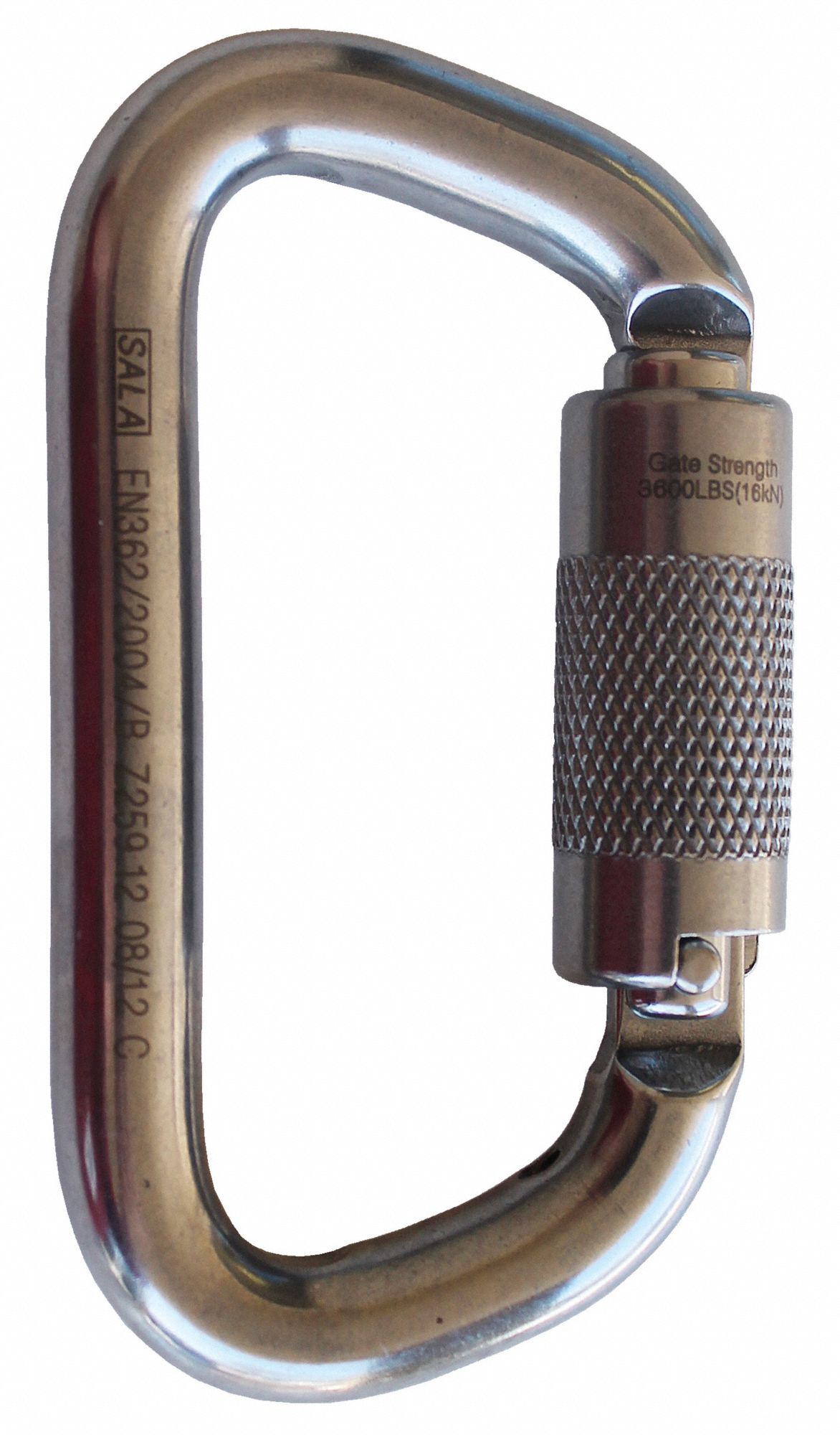 3M Carabiner Gate, Silver, 5,000 lb Tensile Strength 61DF482000127
