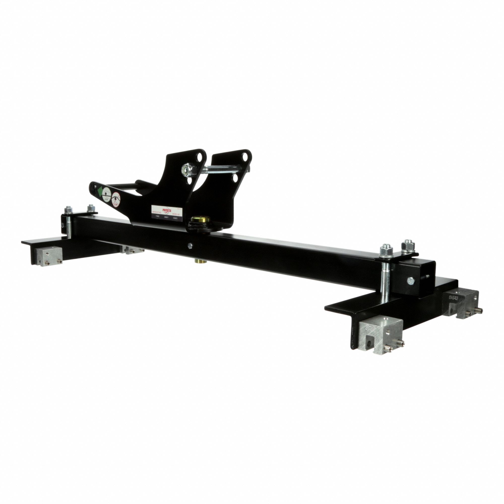 Roof Anchor: 420 lb Capacity, For Concrete/Wood, Flat/Inclined Roofs, Clamp-On, SRL Bracket, 3M