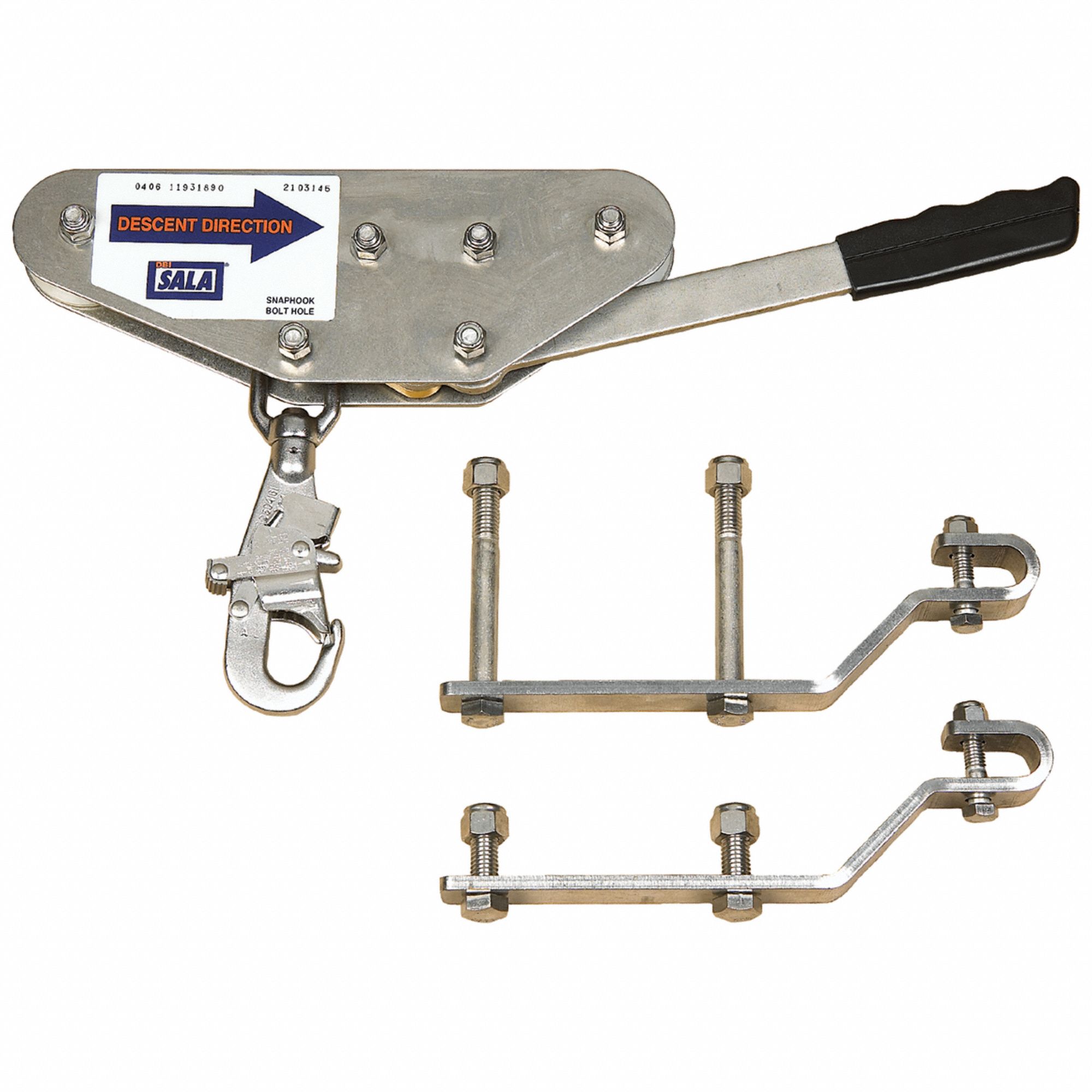 Hardware Kit Silver 310 lb Winch Cap.