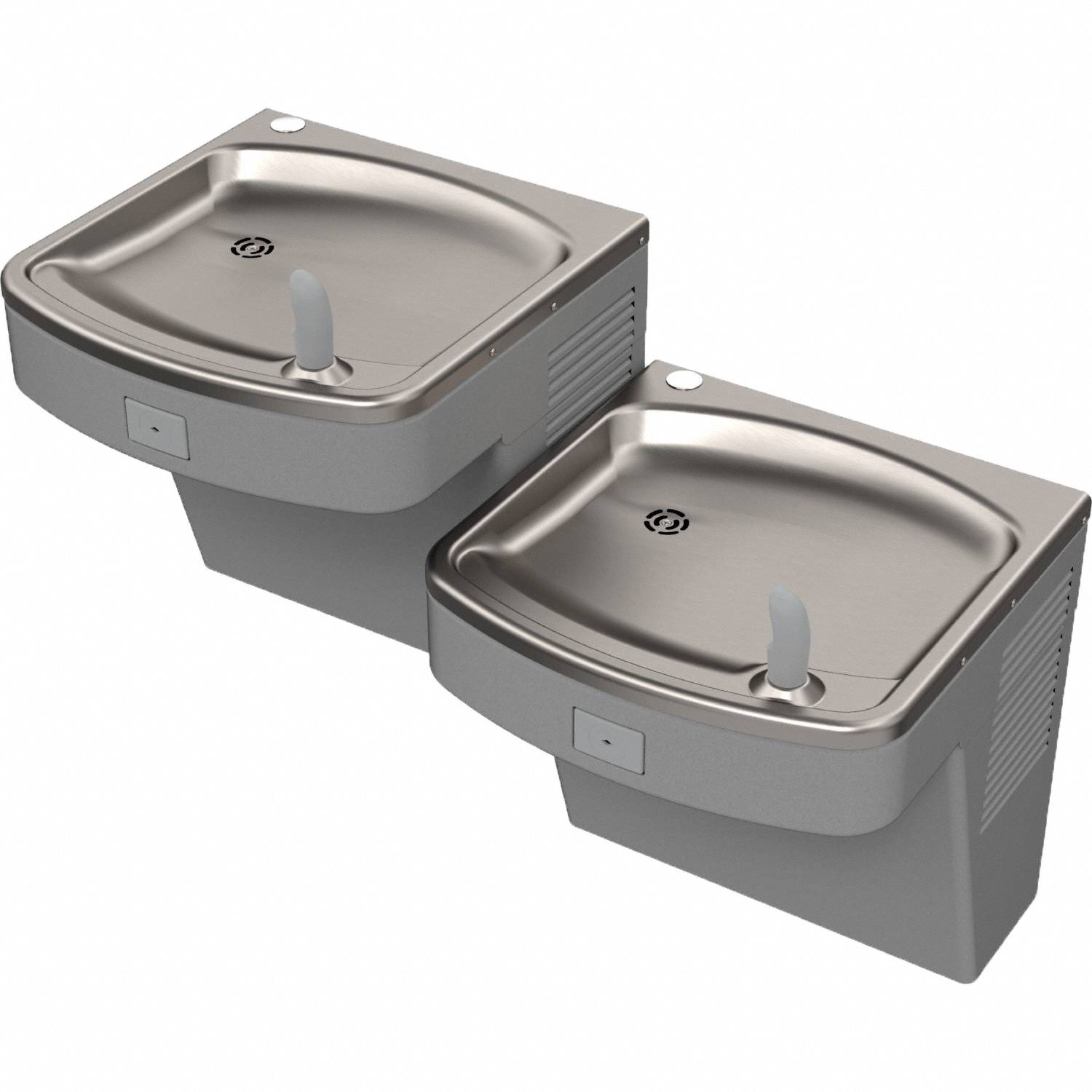 Bi-Level Drinking Fountain,  19 3/8 in H