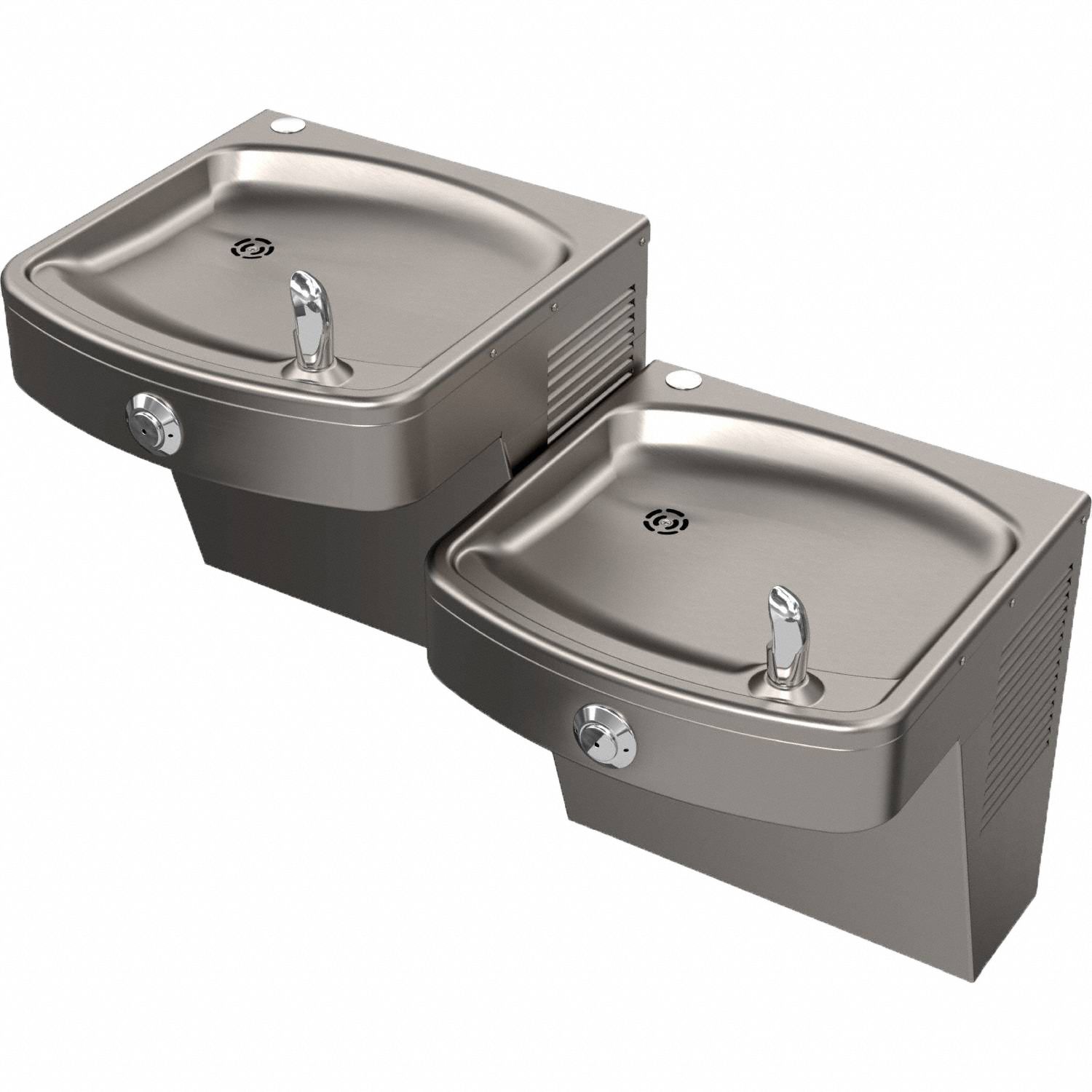 Bi-Level Drinking Fountain,  19 3/8 in H