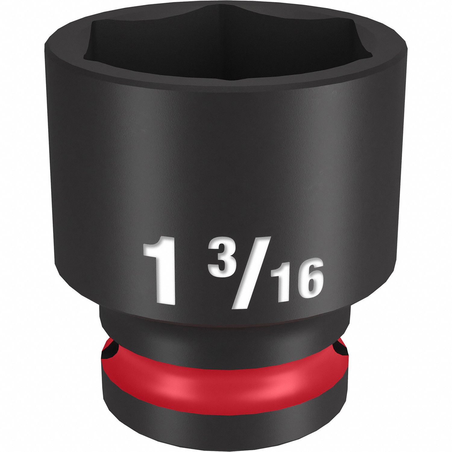 MILWAUKEE, 1/2 in Drive Size, 1 3/16 in Socket Size, Standard Impact