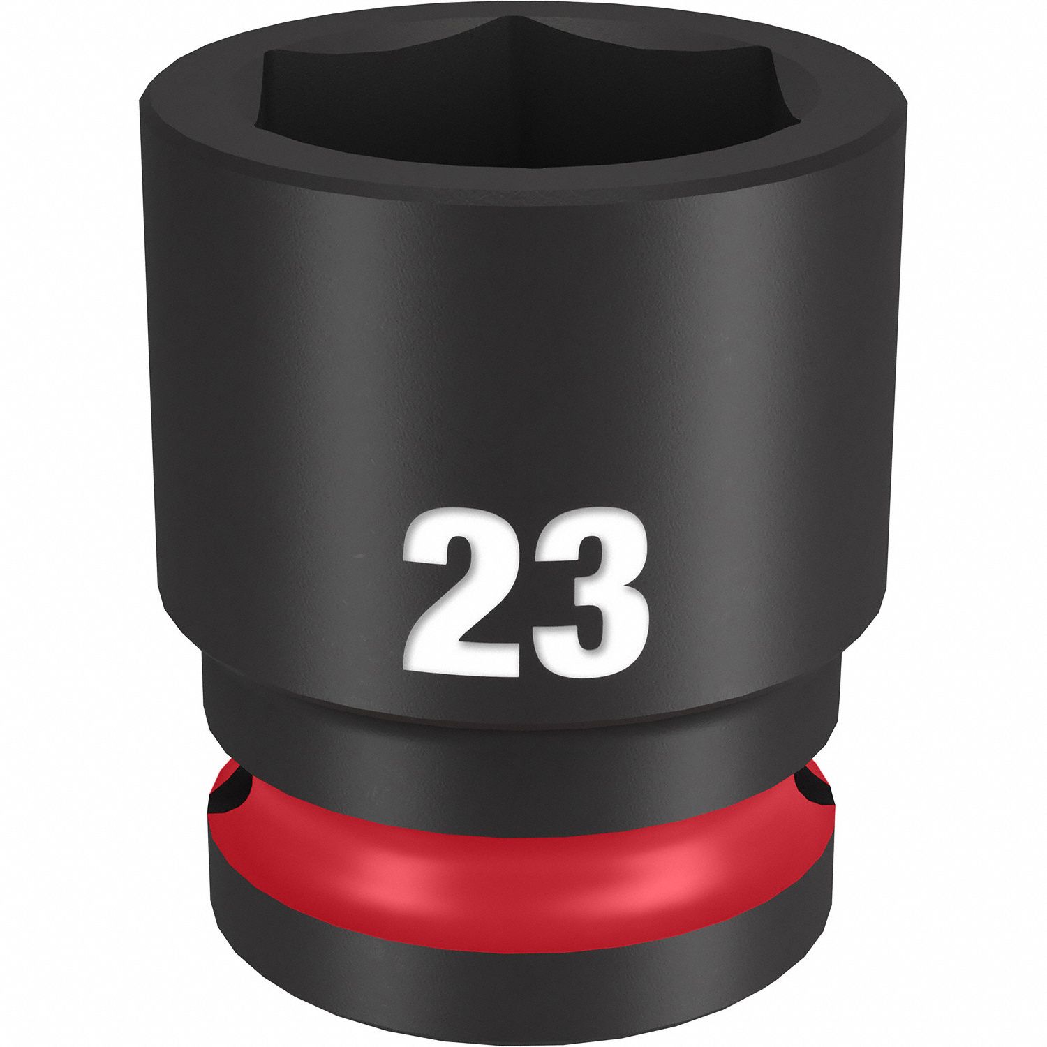 MILWAUKEE, 1/2 in Drive Size, 23 mm Socket Size, Standard Impact Socket