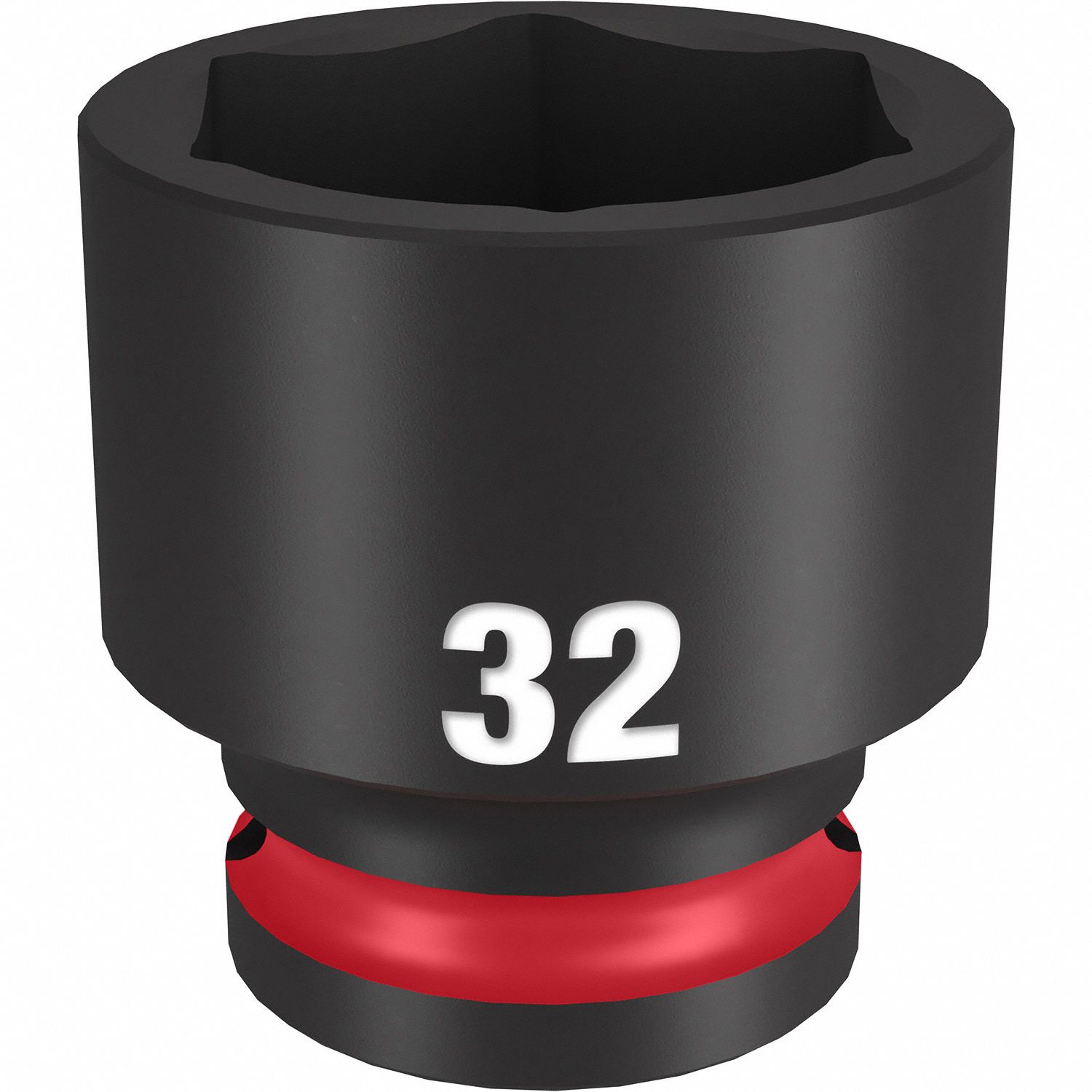 Standard Impact Socket: 1/2 in Drive Size, Metric, 32 mm Socket Size, 6-Point, Std