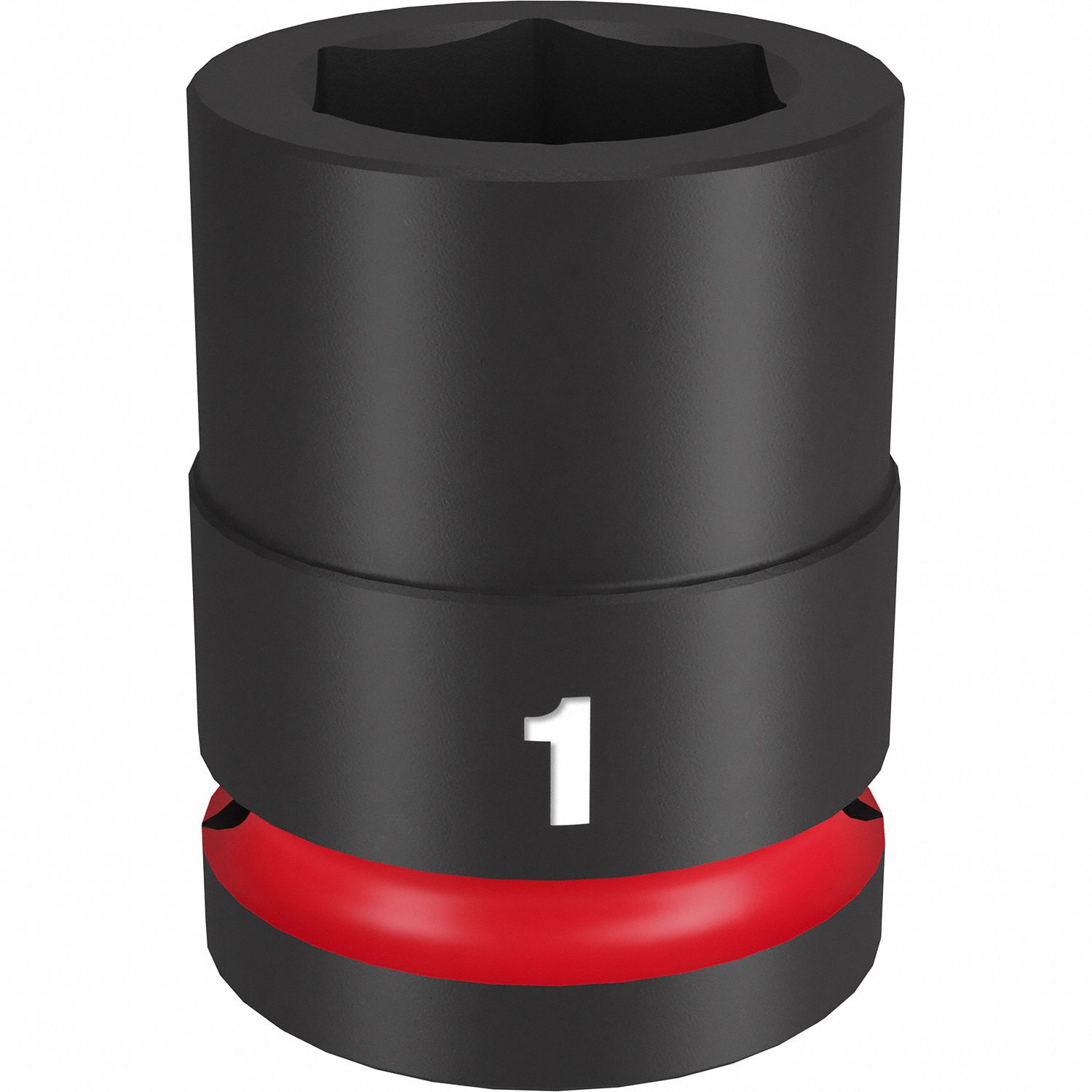 Standard Impact Socket: 3/4 in Drive Size, SAE, 1 in Socket Size, 6-Point, Std, Friction