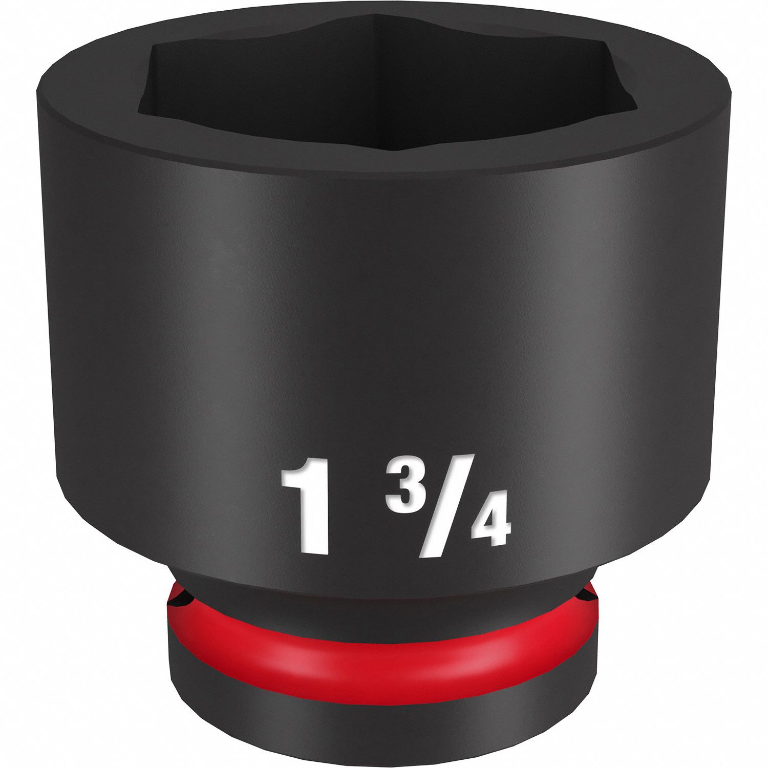 Standard Impact Socket: 3/4 in Drive Size, SAE, 1 3/4 in Socket Size, 6-Point, Std