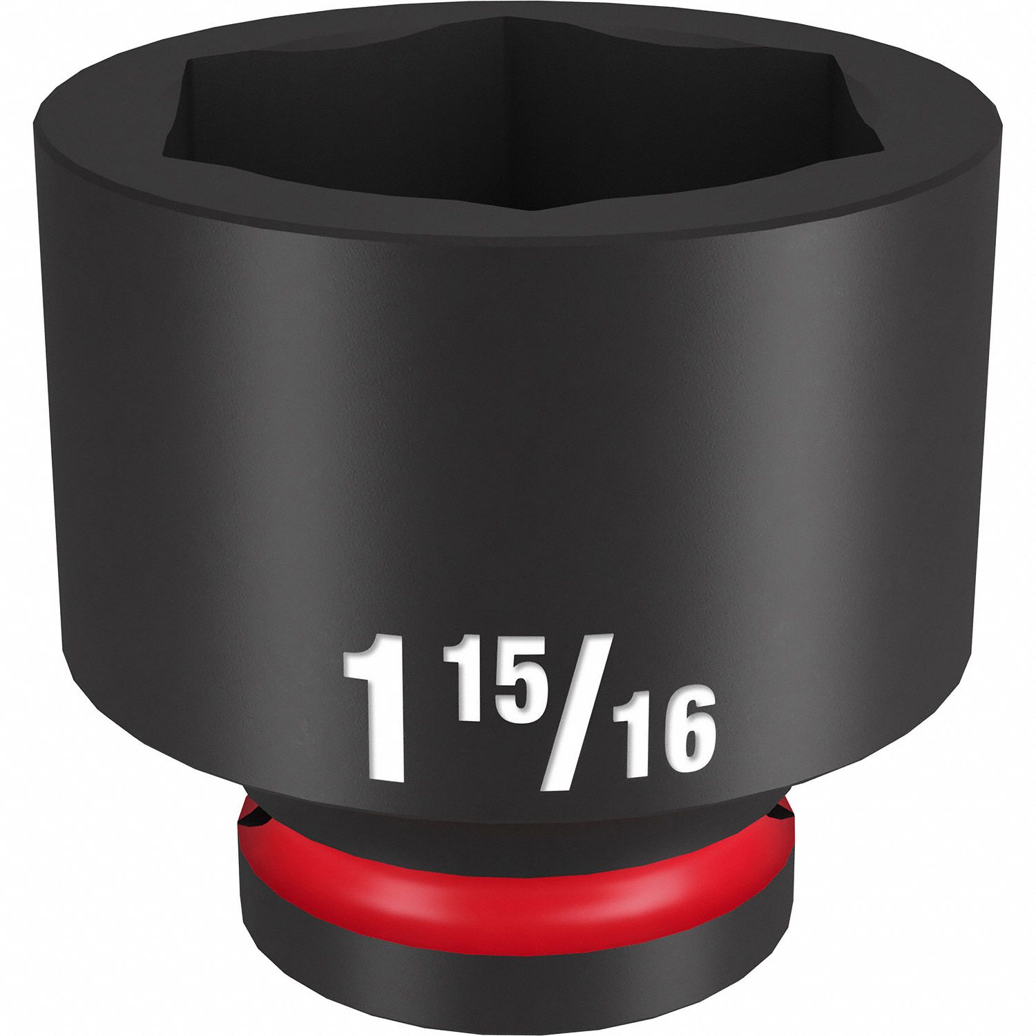 Standard Impact Socket: 3/4 in Drive Size, SAE, 1 15/16 in Socket Size, 6-Point, Std
