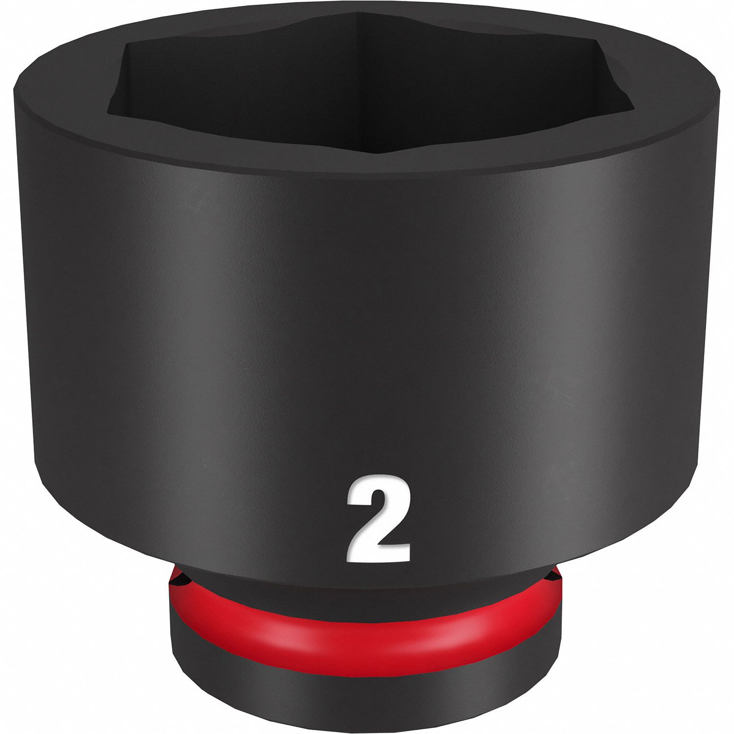 Standard Impact Socket: 3/4 in Drive Size, SAE, 2 in Socket Size, 6-Point, Std, Friction