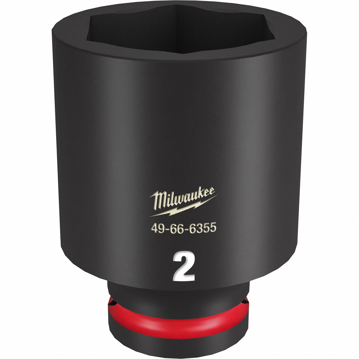 Deep Impact Socket: 3/4 in Drive Size, SAE, 2 in Socket Size, 6-Point, Deep, No Thin Wall