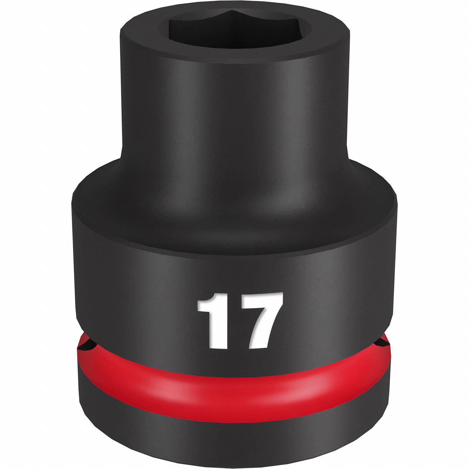 Standard Impact Socket: 3/4 in Drive Size, Metric, 17 mm Socket Size, 6-Point, Std