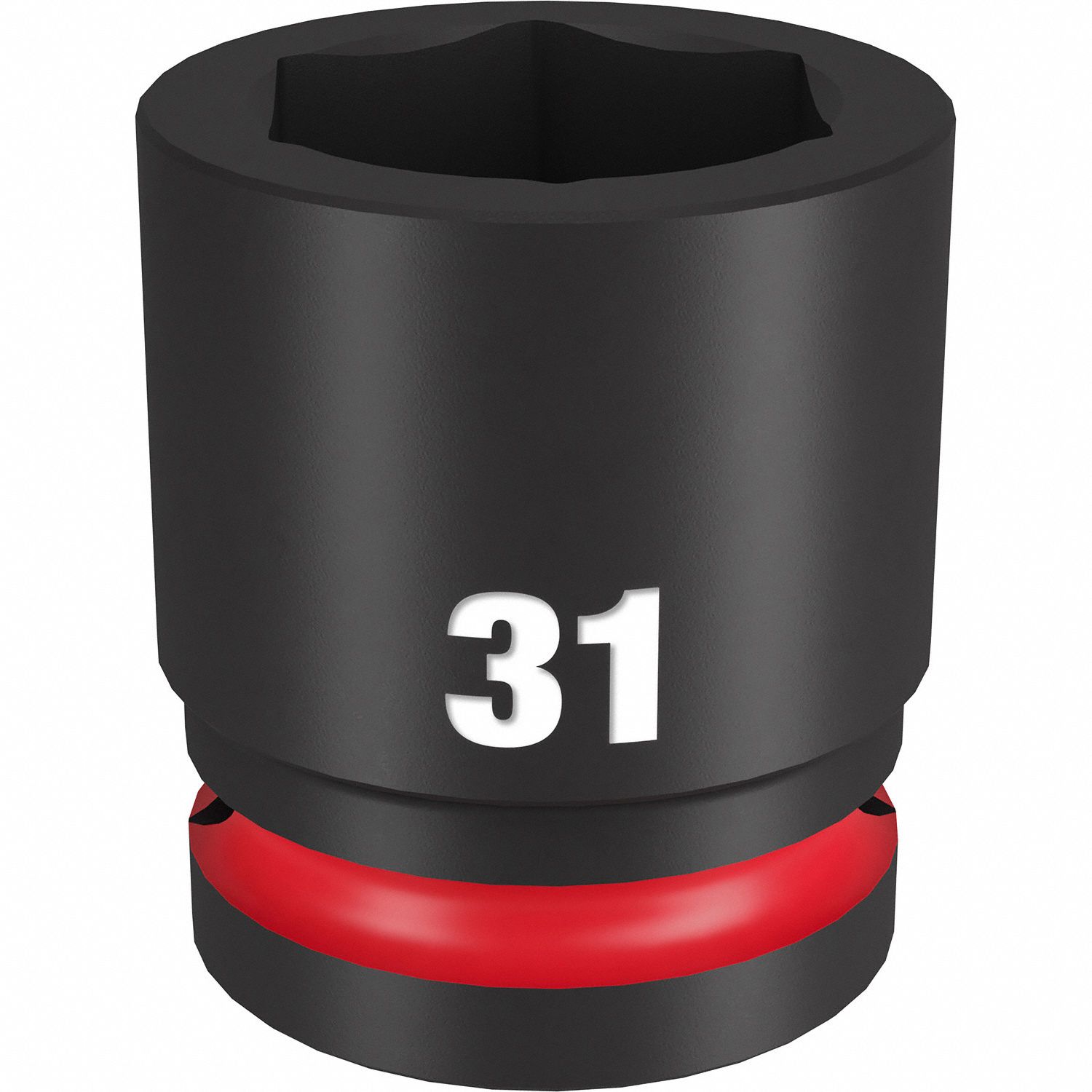 Standard Impact Socket: 3/4 in Drive Size, Metric, 31 mm Socket Size, 6-Point, Std