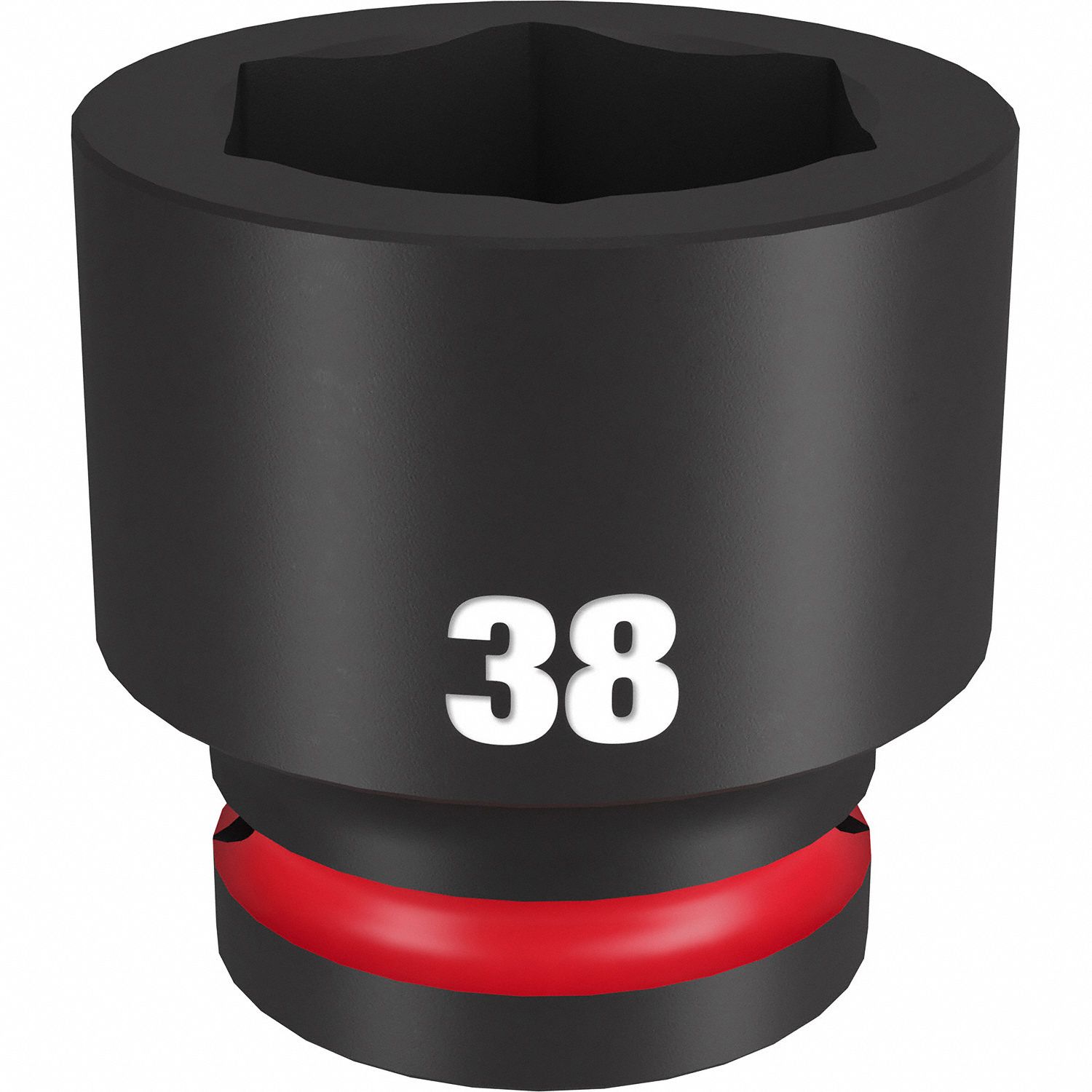 Standard Impact Socket: 3/4 in Drive Size, Metric, 38 mm Socket Size, 6-Point, Std