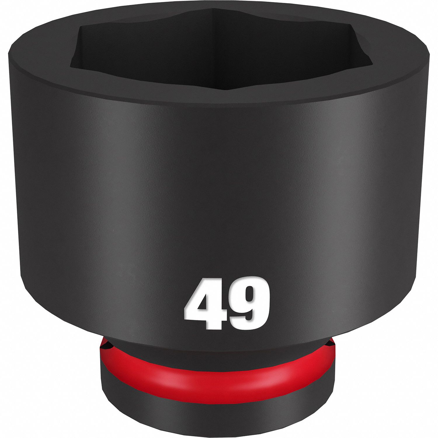 Standard Impact Socket: 3/4 in Drive Size, Metric, 49 mm Socket Size, 6-Point, Std