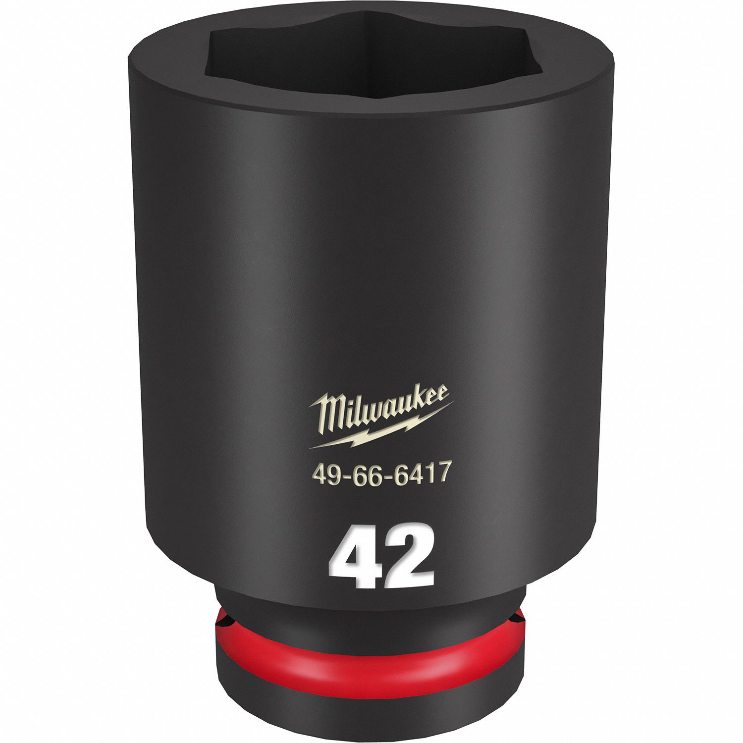 MILWAUKEE, 3/4 in Drive Size, 42 mm Socket Size, Deep Impact Socket