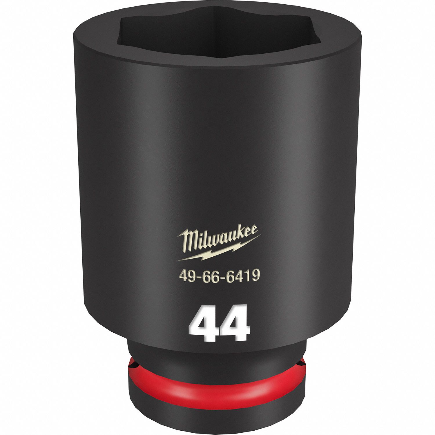 MILWAUKEE, 3/4 in Drive Size, 44 mm Socket Size, Deep Impact Socket