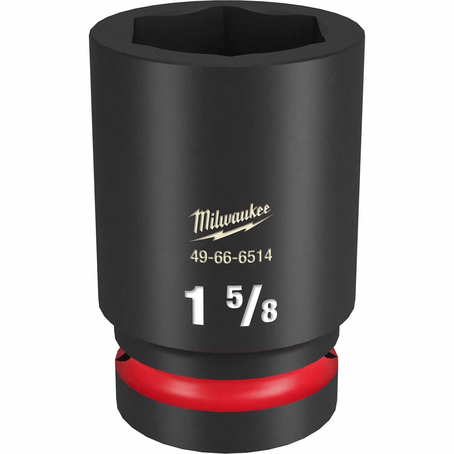 mi EVERYDAY I LIKE 6123592B8 MILWAUKEE, 1 in Drive Size, 1 5/8 in Socket Size, Deep