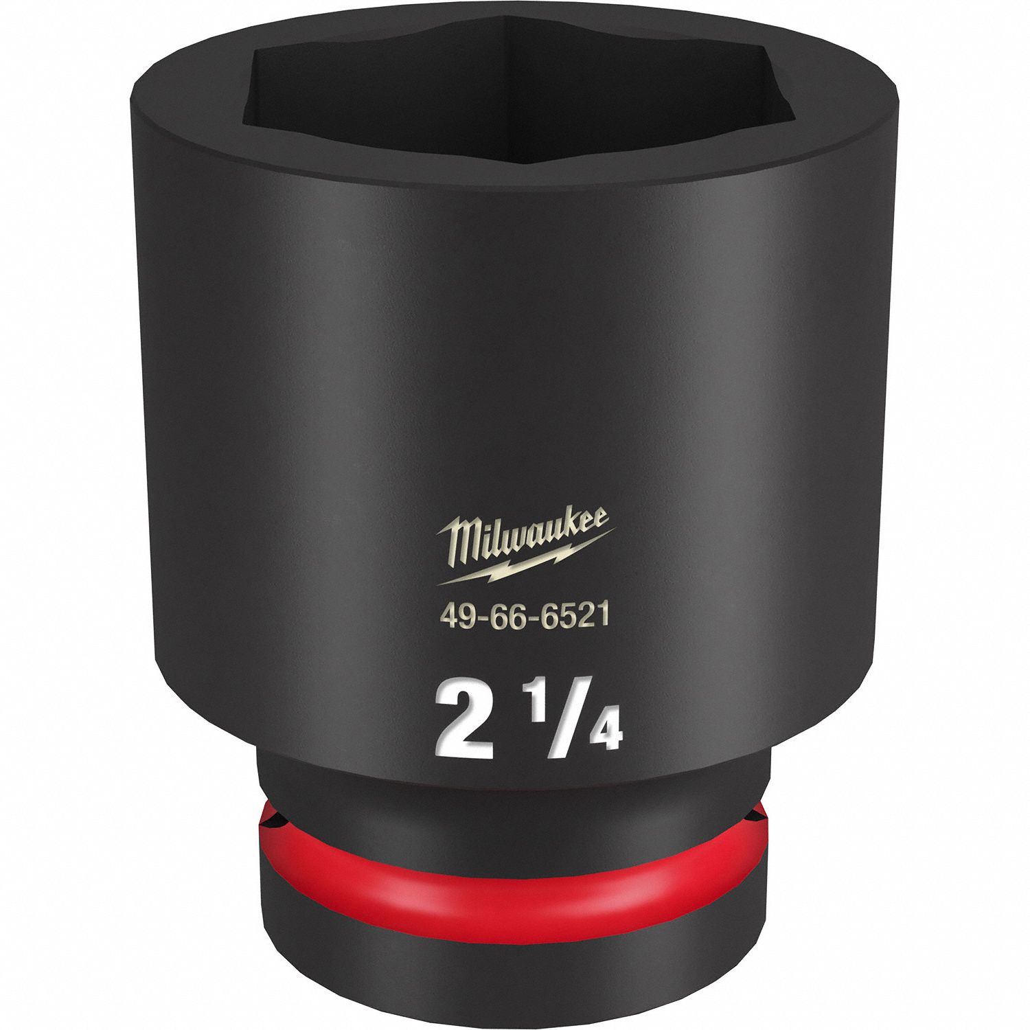 MILWAUKEE, 1 in Drive Size, 2 1/4 in Socket Size, Deep Impact Socket
