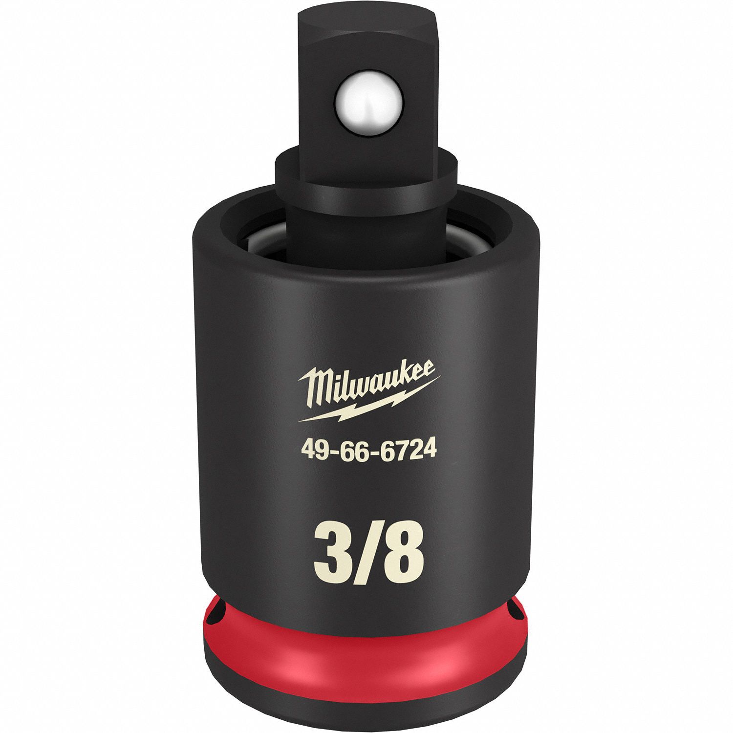 MILWAUKEE, Black Phosphate, 3/8 in Output Drive Size, Universal
