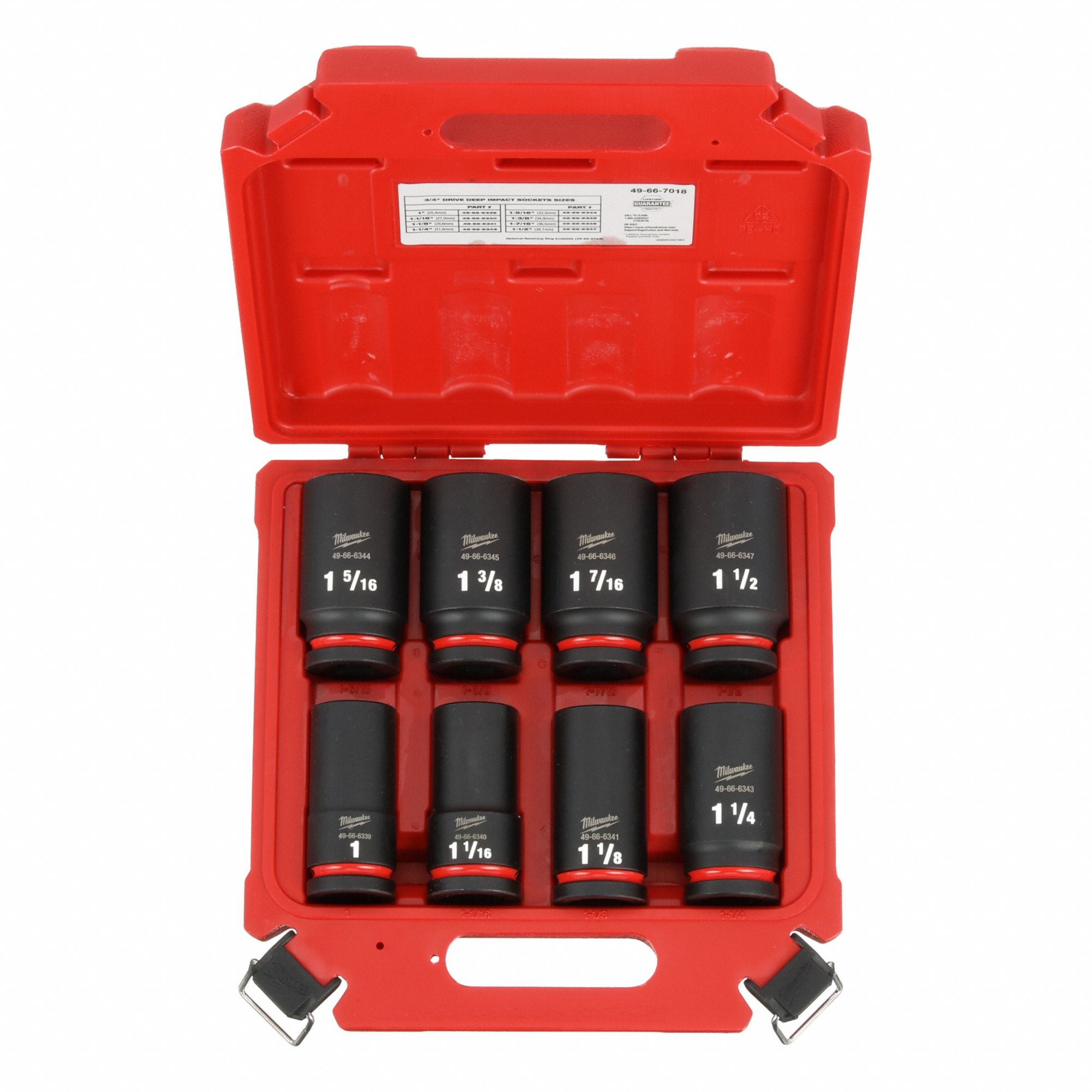 ENS DOUILLES,ACR,8 PC,ENT 3/4 PO,SAE