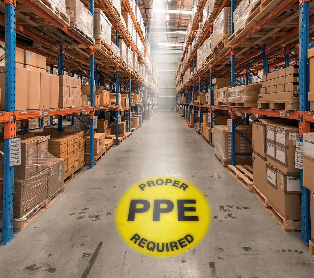 LED Projector with Lens: Lens Insert, Proper PPE Required, Projector with Lens, VPL903