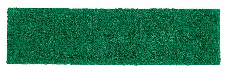 FLAT MOP PAD,GREEN,MICROFIBER