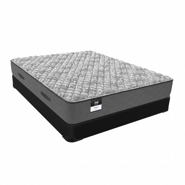 SEALY POSTUREPEDIC, Firm, Hotel King, Firm Mattress with Foundation ...