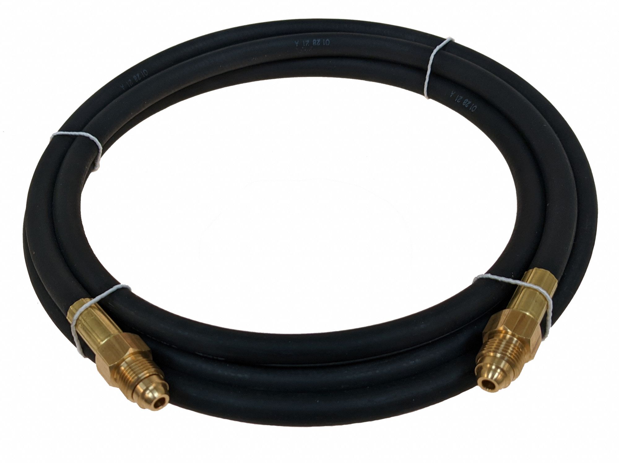 INERT GAS HOSE, ¼ IN INSIDE DIAMETER, BLACK, AW-14A X AW-14A, 50 FT HOSE L, 50 FT L