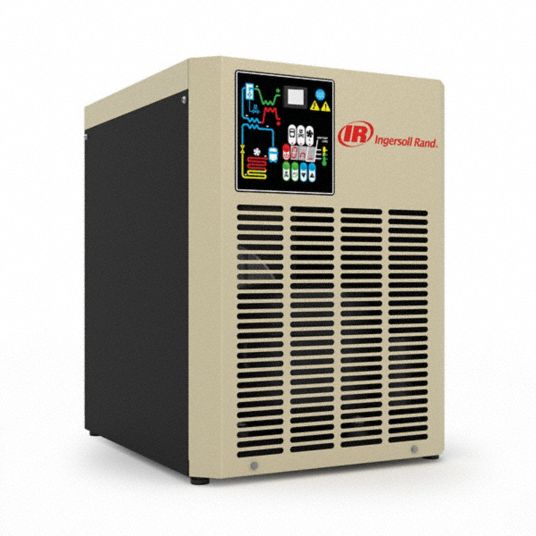 INGERSOLL RAND Refrigerated Air Dryer: ISO Class 6, 100 cfm, 115V AC, 3 ...