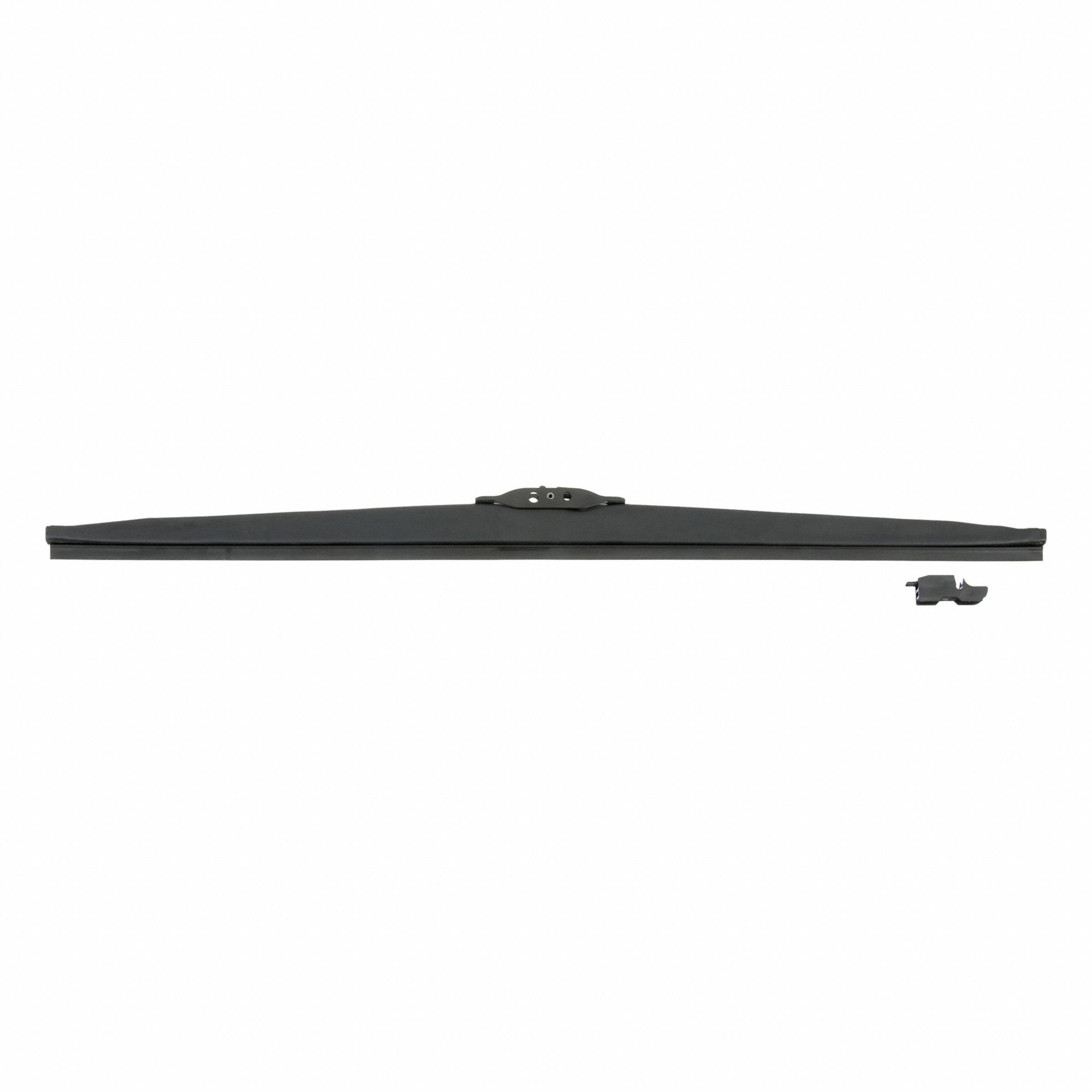 Wiper Blade: 24 in, 21 in to 25 in, 1/4 in Side Lock/9 mm Hook/9x4 Hook, Adapter Included
