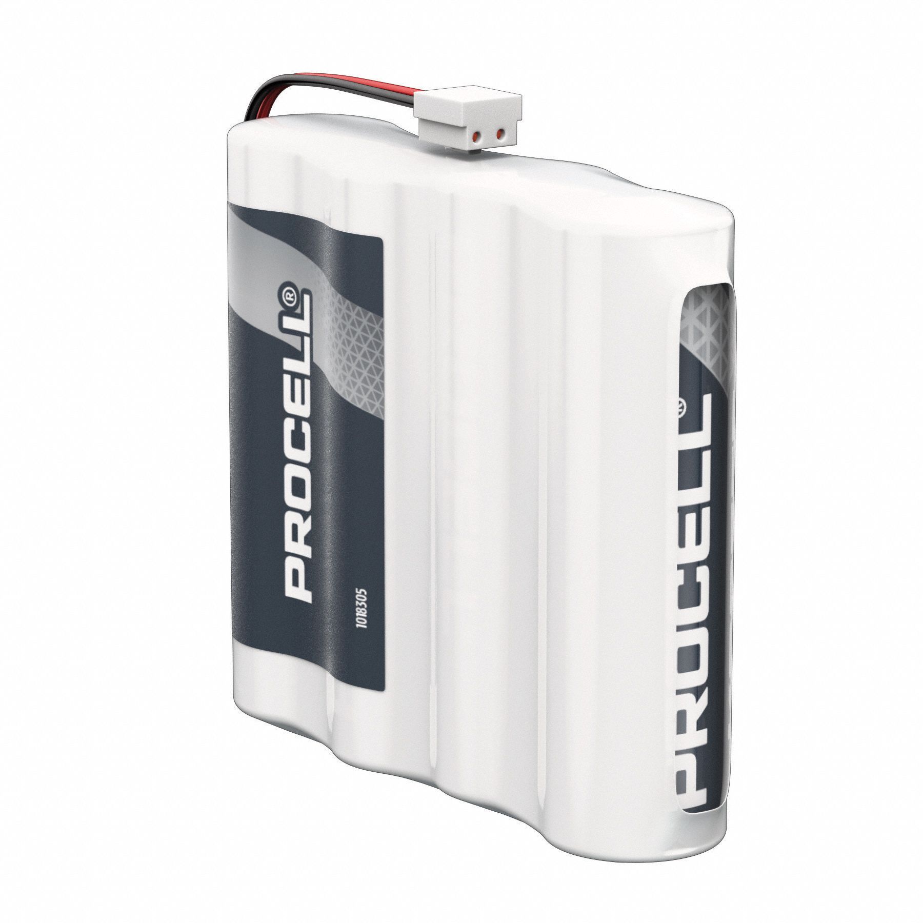 DURACELL PROCELL, 6V DC, 3,016 mAh Capacity, AA Disposable Battery Pack