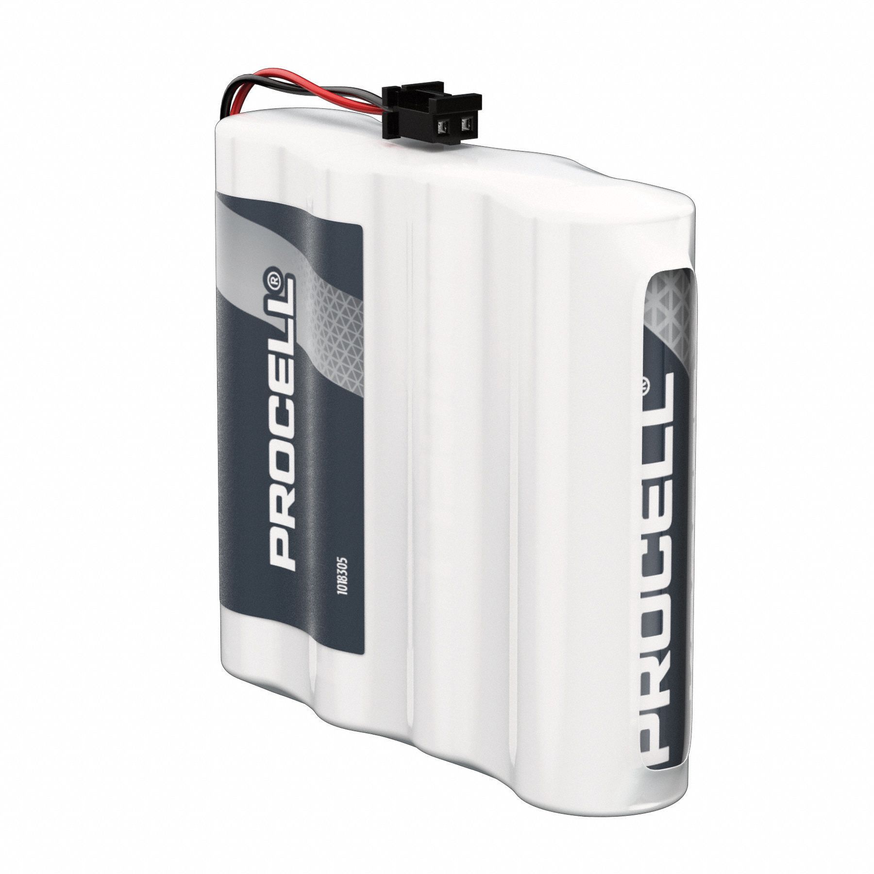 DURACELL PROCELL, 6V DC, 3,016 mAh Capacity, AA Disposable Battery Pack
