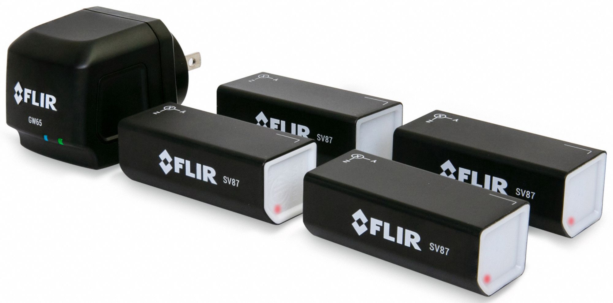 FLIR Vibration Meter, 22.6V LiIon 61HH90SV87KIT Grainger