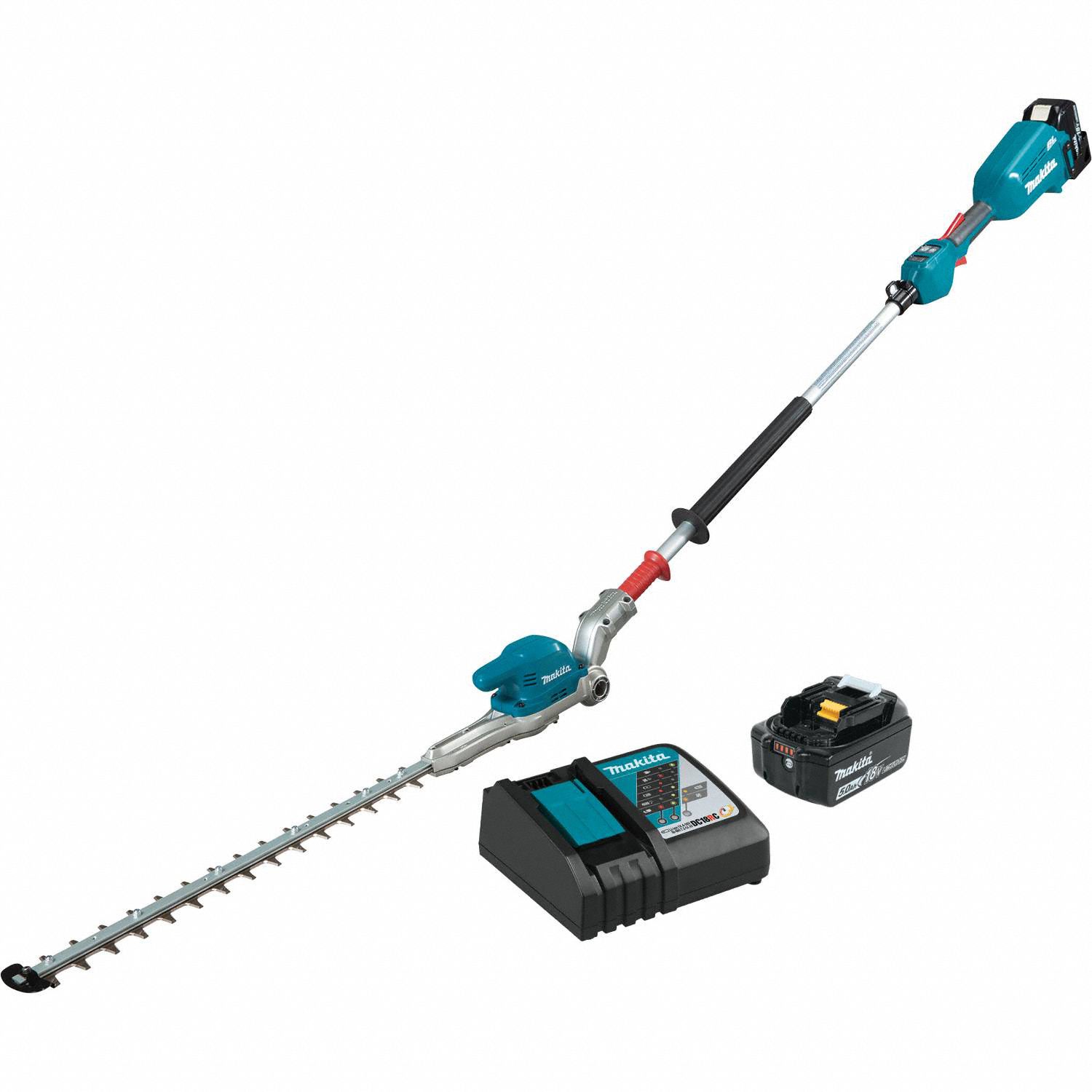 Battery-Powered Hedge Trimmer Kit: LXT® Platform, 3/8 in Cutting Wd, 20 in Blade Lg, 18 V