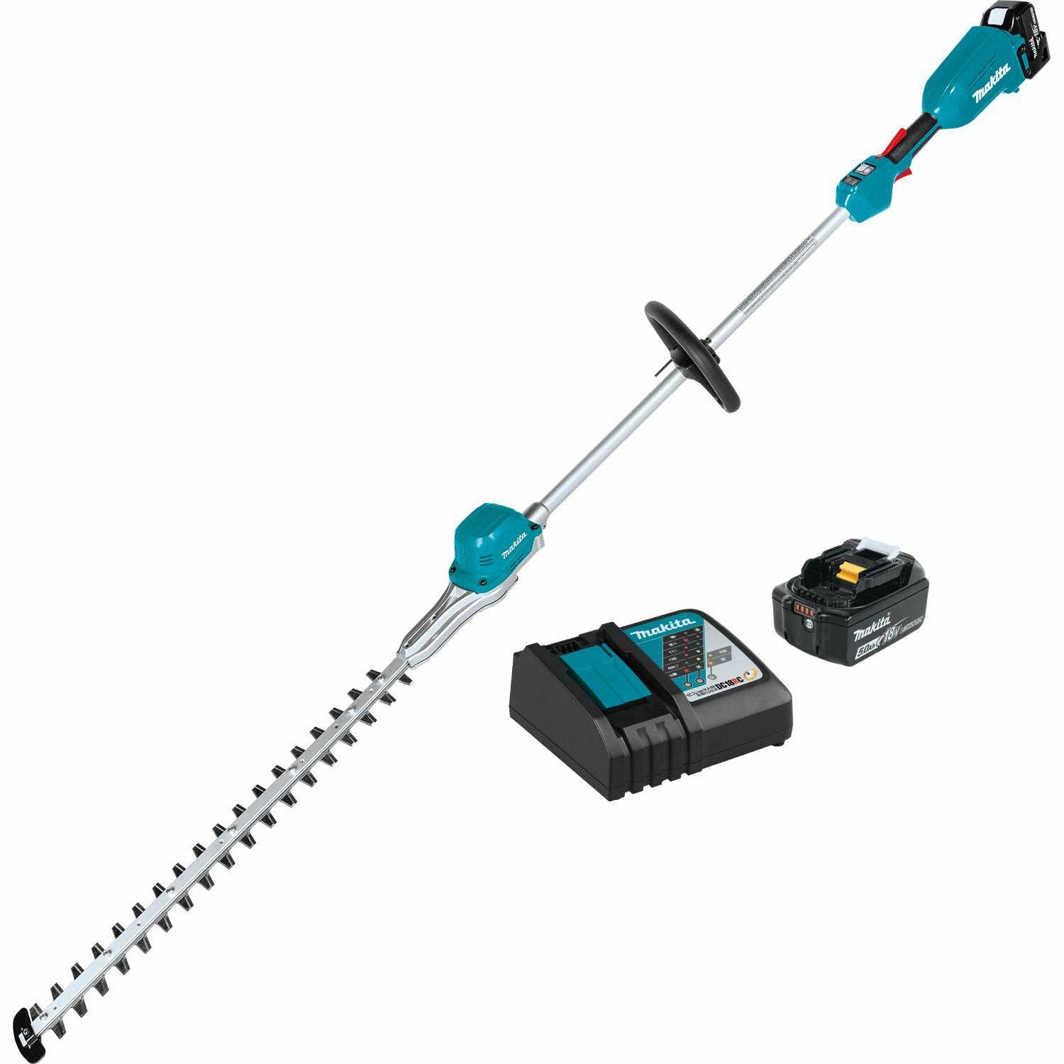Battery-Powered Hedge Trimmer Kit: LXT® Platform, 3/8 in Cutting Wd, 24 in Blade Lg, 18 V