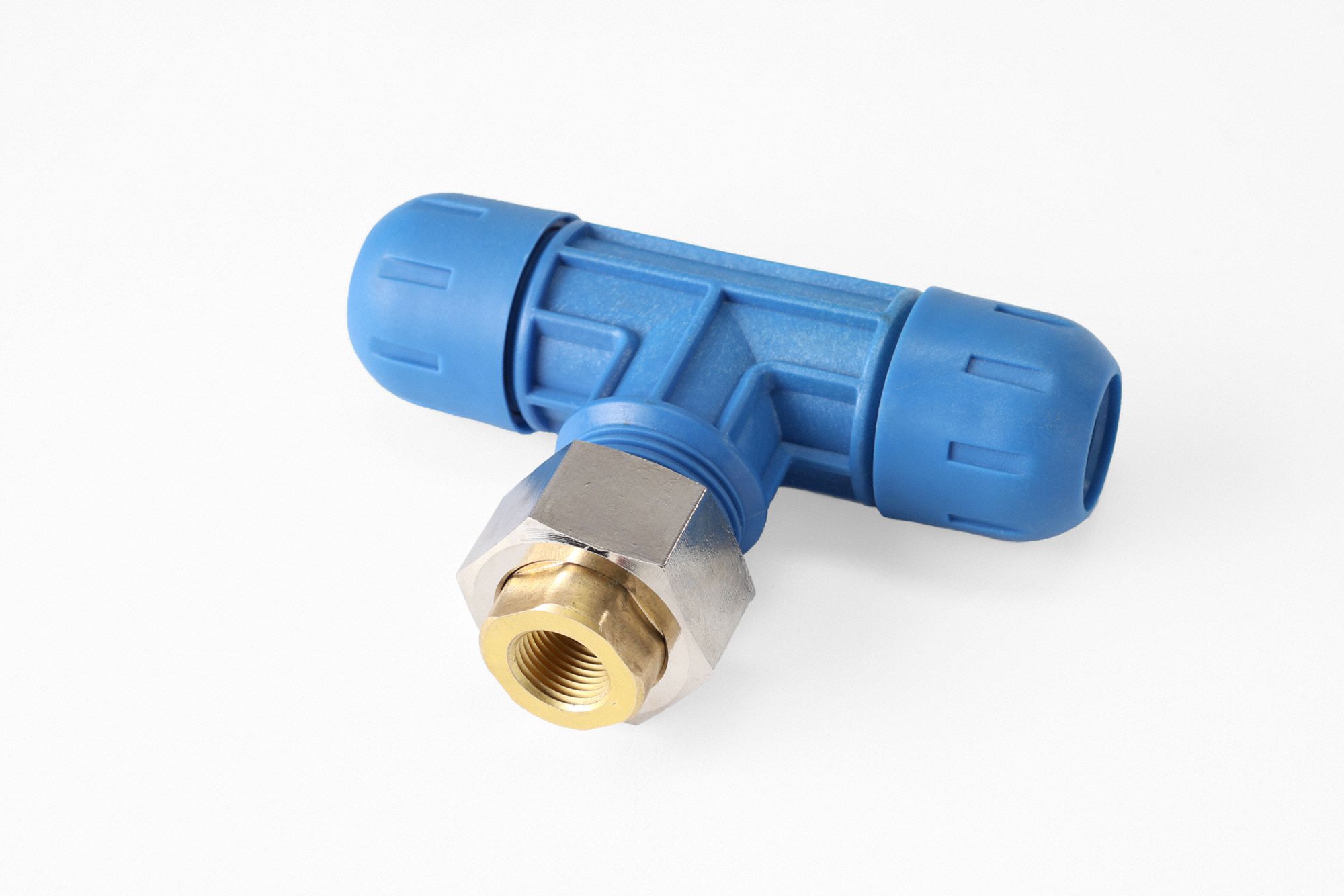 Rapidair Fastpipe Compressed Air Fitting Nylon For 25 Mm X 25 Mm Tube Od 12 In Pipe Size 5751