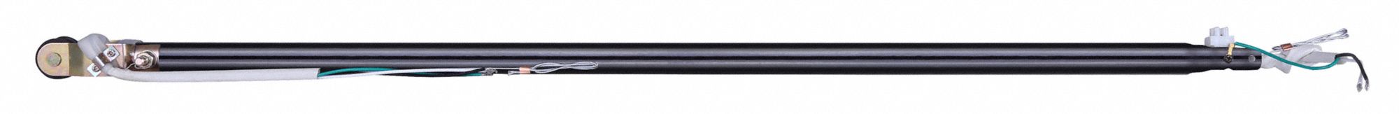 DOWNROD, 36 IN BK COLOUR, 36 IN L, CP48DWITH CP56DWITH CP60DW, FAN, BLACK, BLACK DOWNROD