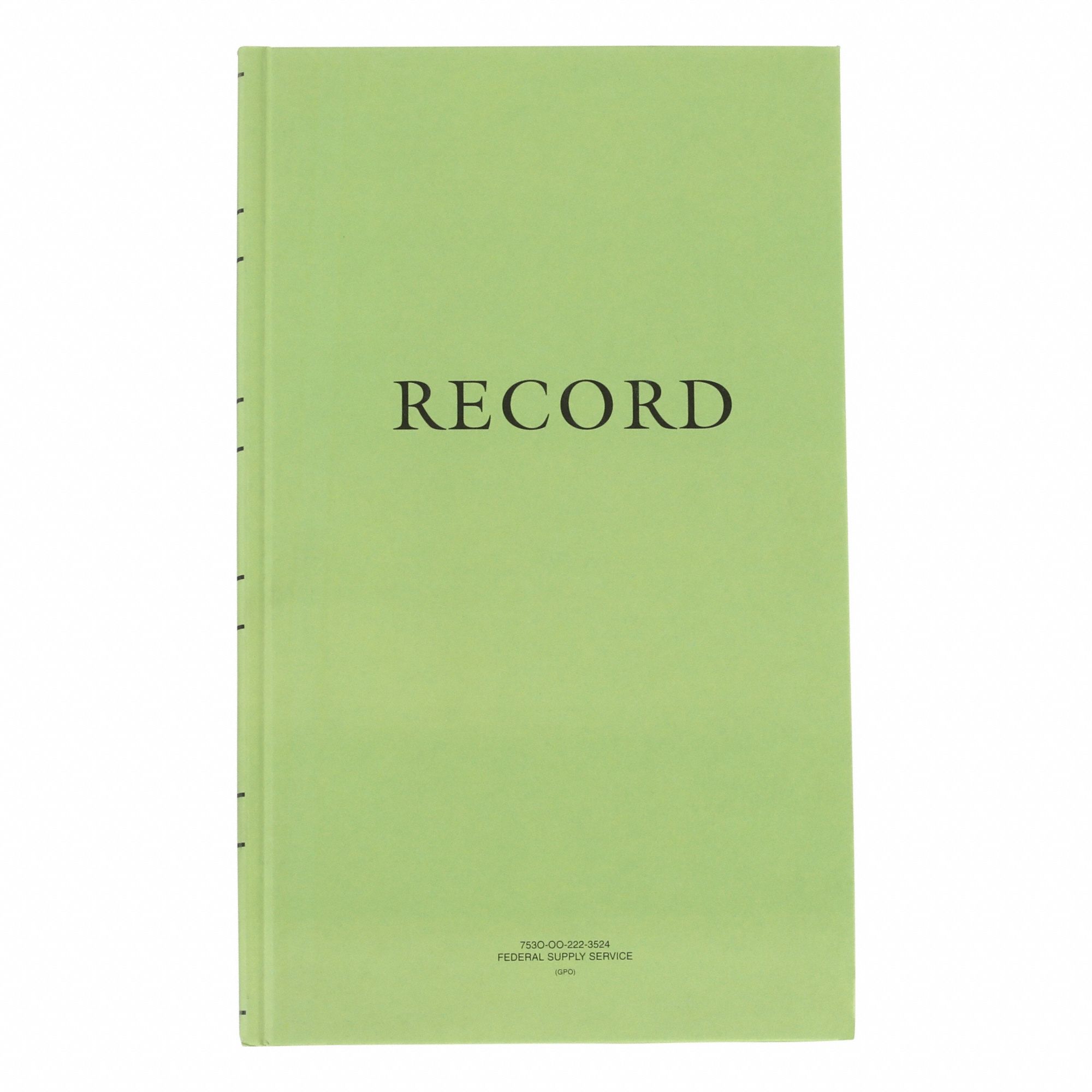 NOTEBOOK,GREEN COVER,288 SHEETS