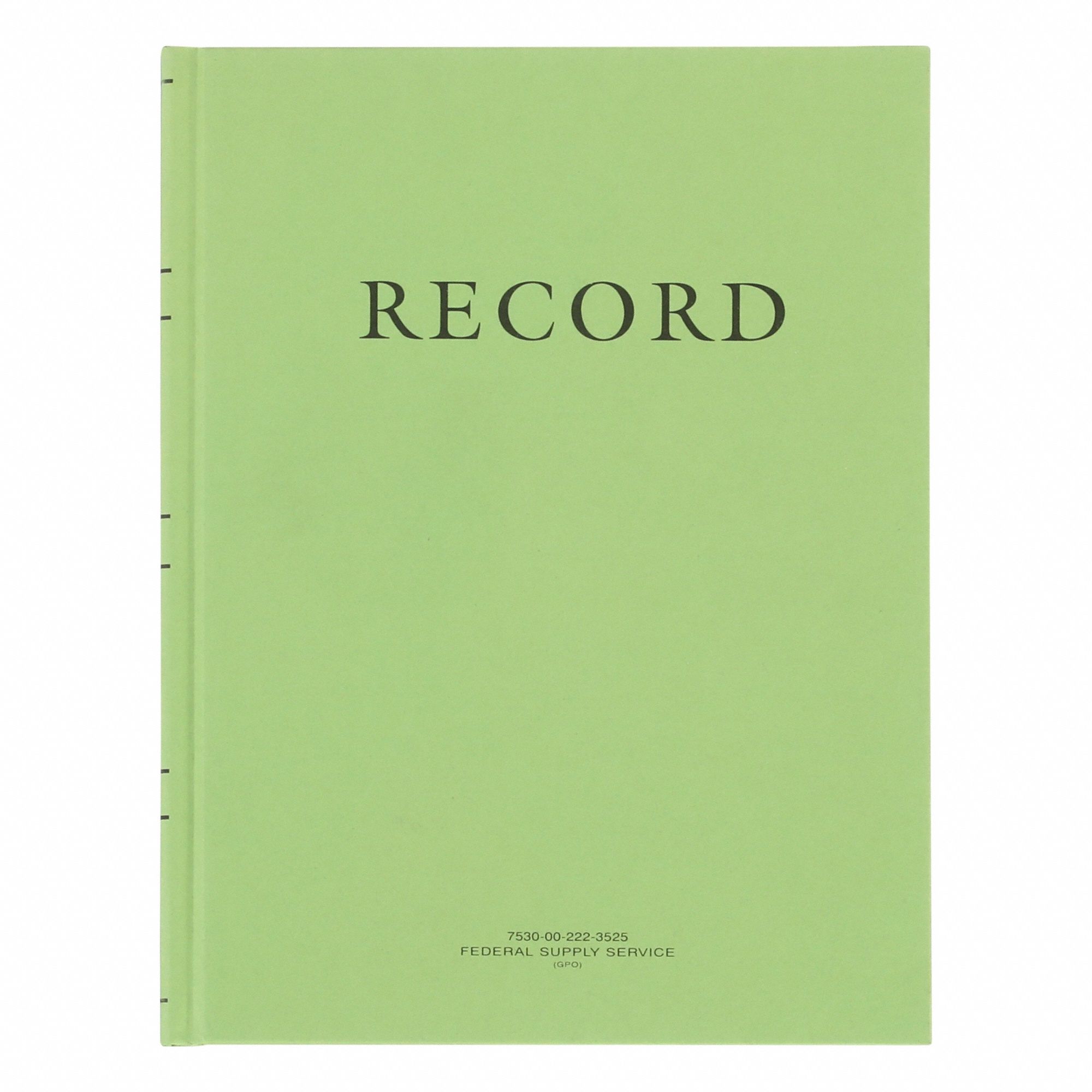 NOTEBOOK,GREEN COVER,192 SHEETS