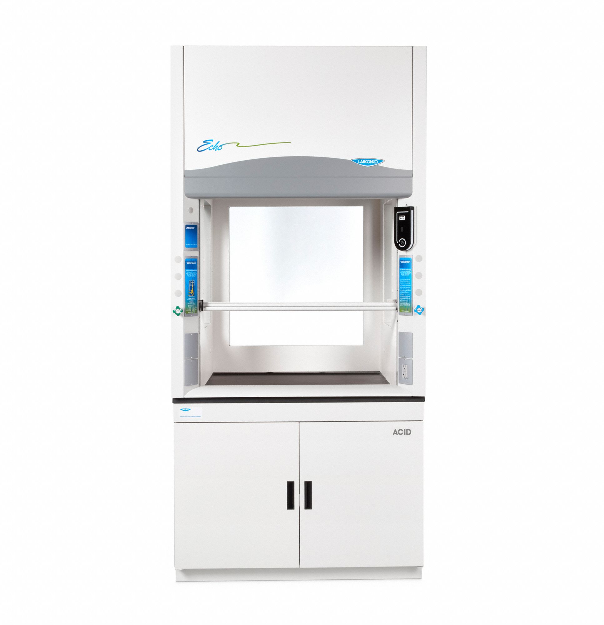 48 in Wd, 66 1/5 in Ht, Filtered Fume Hood 61HM03181410202 Grainger
