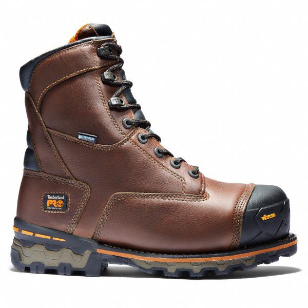 TIMBERLAND PRO 8 in Work Boot, 11.5, M, Men's, Brown, Composite Toe ...