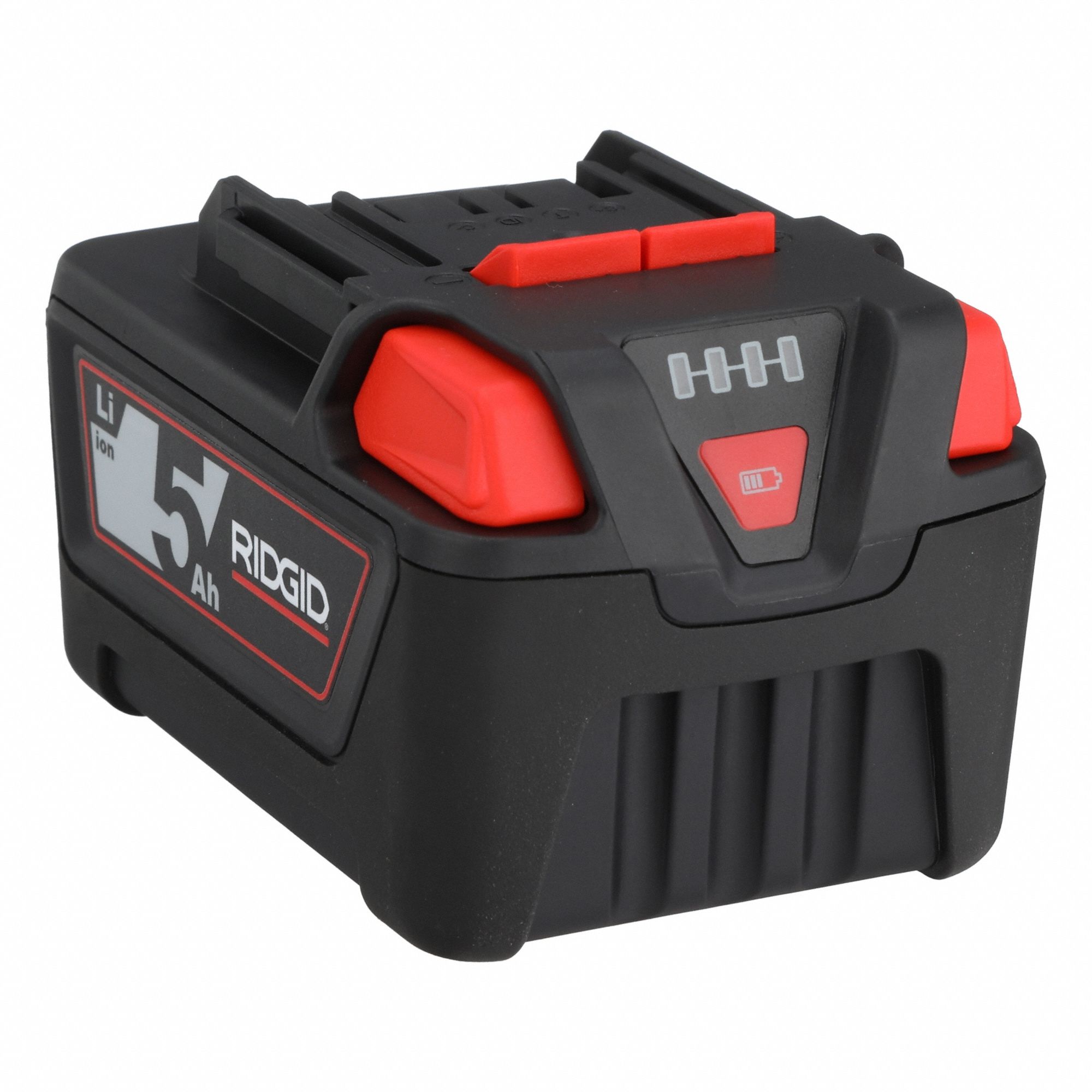 Battery: 5 Ah, Battery Included, Tabless, 18V DC