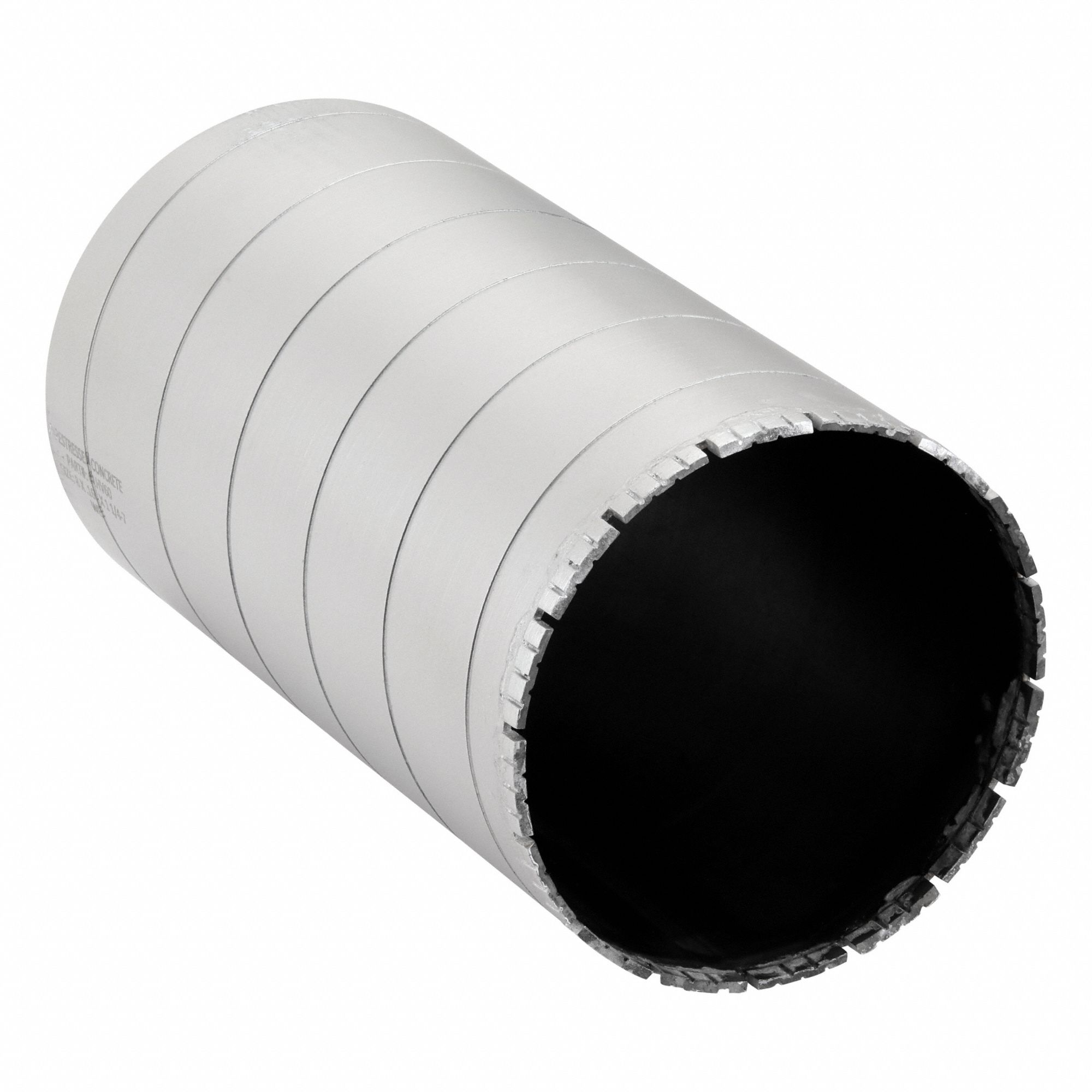 Wet Presstress Concrete Core Bit: 8 in Core Dia, 14 in Max Drilling Dp