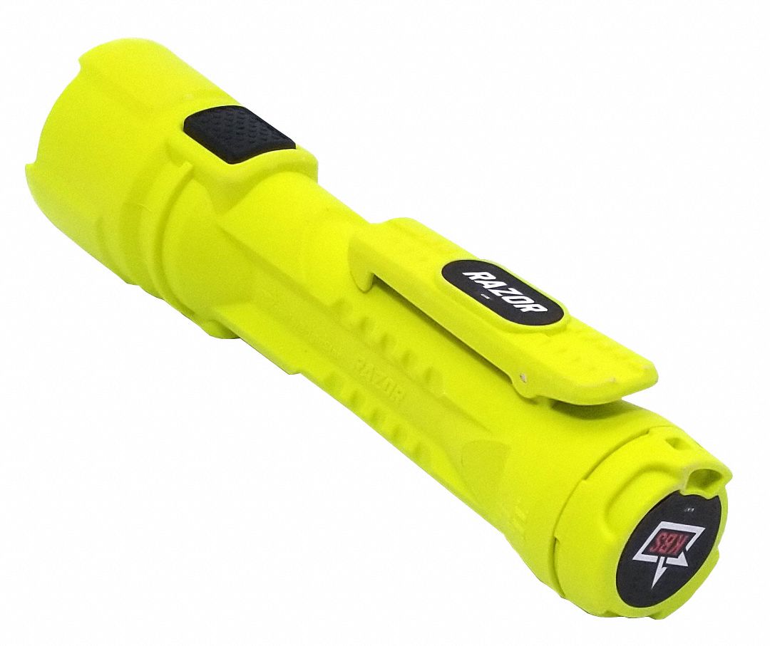 SAFETY-RATED FLASHLIGHT, 325 LUMENS, 7 HOUR RUN TIME AT MAX. BRIGHTNESS, LED