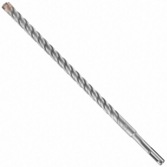 BOSCH, 1/2 in Drill Bit Size, 10 in Max Drilling Dp, Hammer Drill Bit 61HW44HC4C2084 Grainger