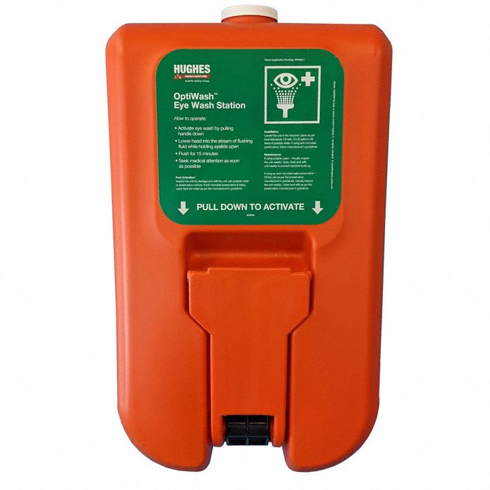 Eyewash Station, Portable, Orange, PK20