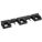 TOOL WALL BRACKET,16 1/2 IN L,BLACK
