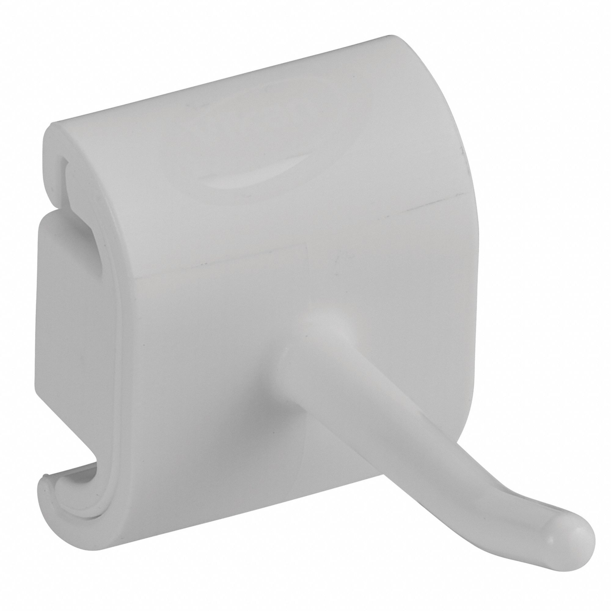 WALL BRACKET SINGLE HOOK MODULE,WHITE