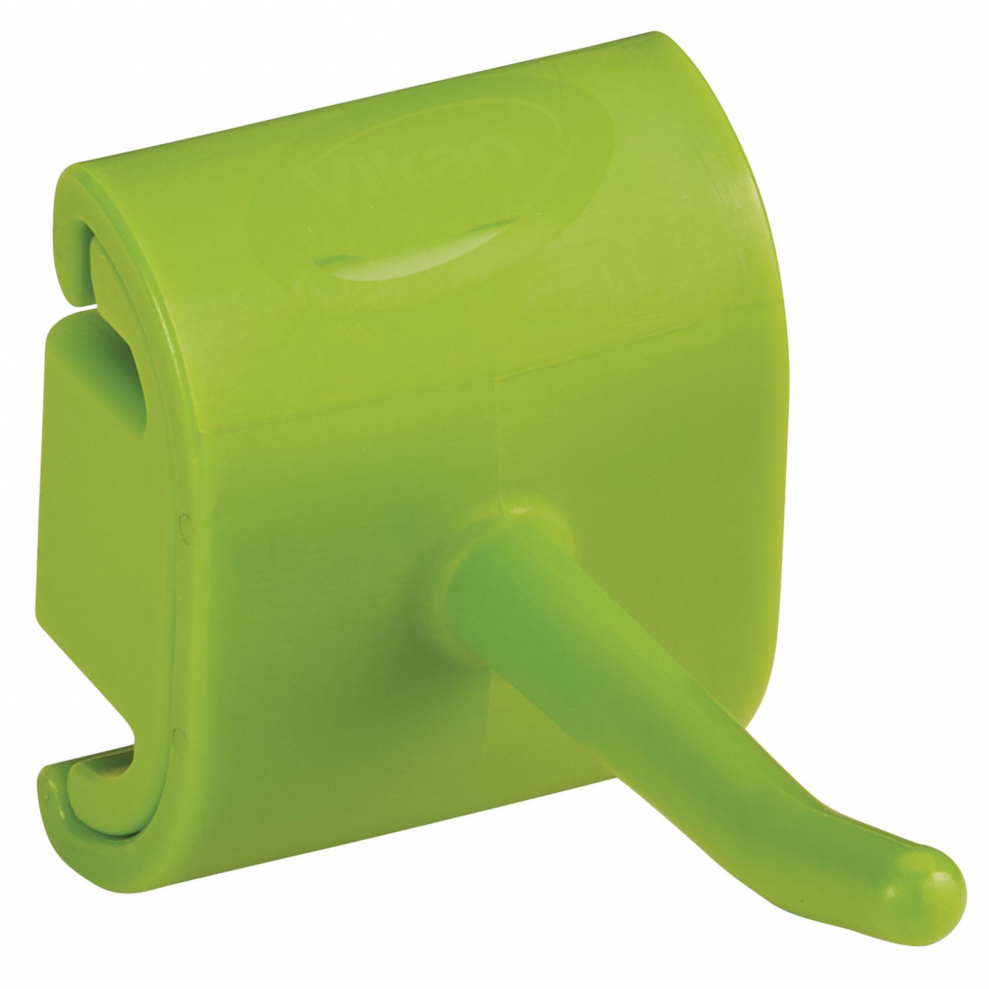 TOOL WALL BRACKET, FOR ⅞ IN TO 1 5/16 IN HANDLE DIAMETER, LIME, 1⅝ IN L, 3⅛ IN W
