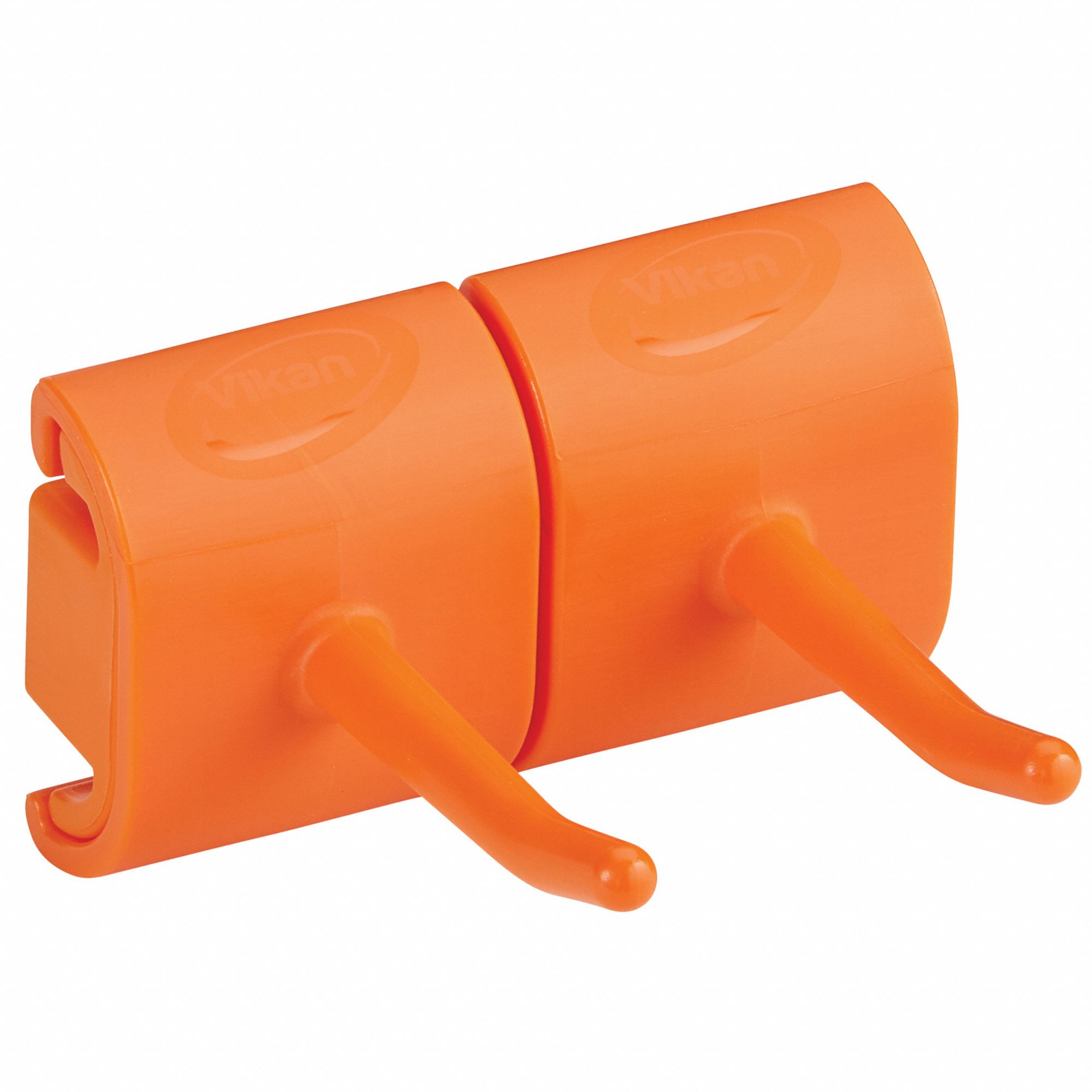 TOOL WALL BRACKET, FOR ⅞ IN TO 1 5/16 IN HANDLE DIAMETER, ORANGE, 3¼ IN L, 3⅛ IN W