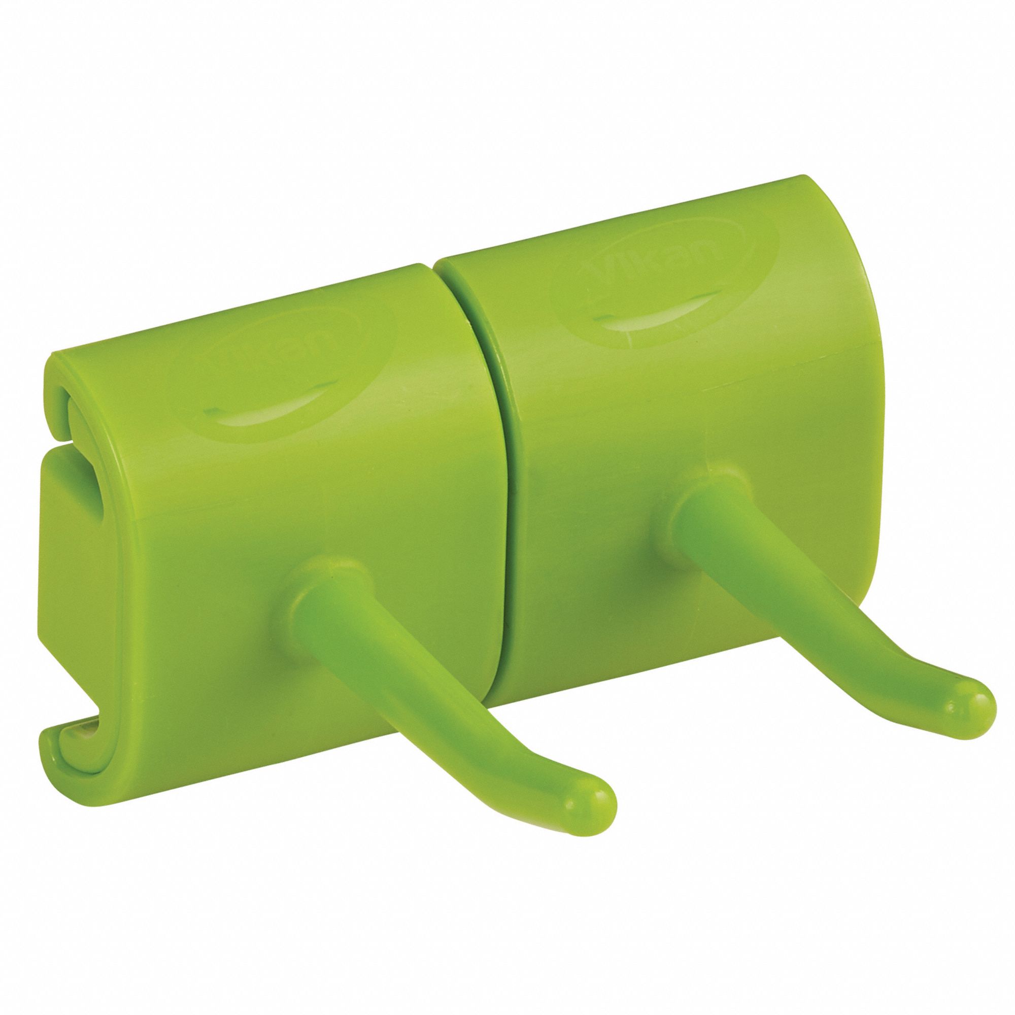 TOOL WALL BRACKET, FOR ⅞ IN TO 1 5/16 IN HANDLE DIAMETER, LIME, 3¼ IN L, 3⅛ IN W